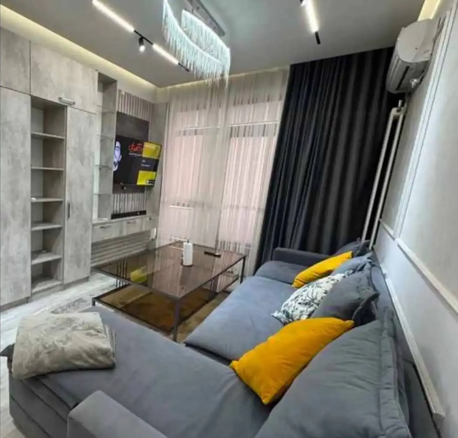 2-комн. квартира, 17 этаж, 50 м², н. Фирдавси, Молодёжный, пушти Китоб — фото 4