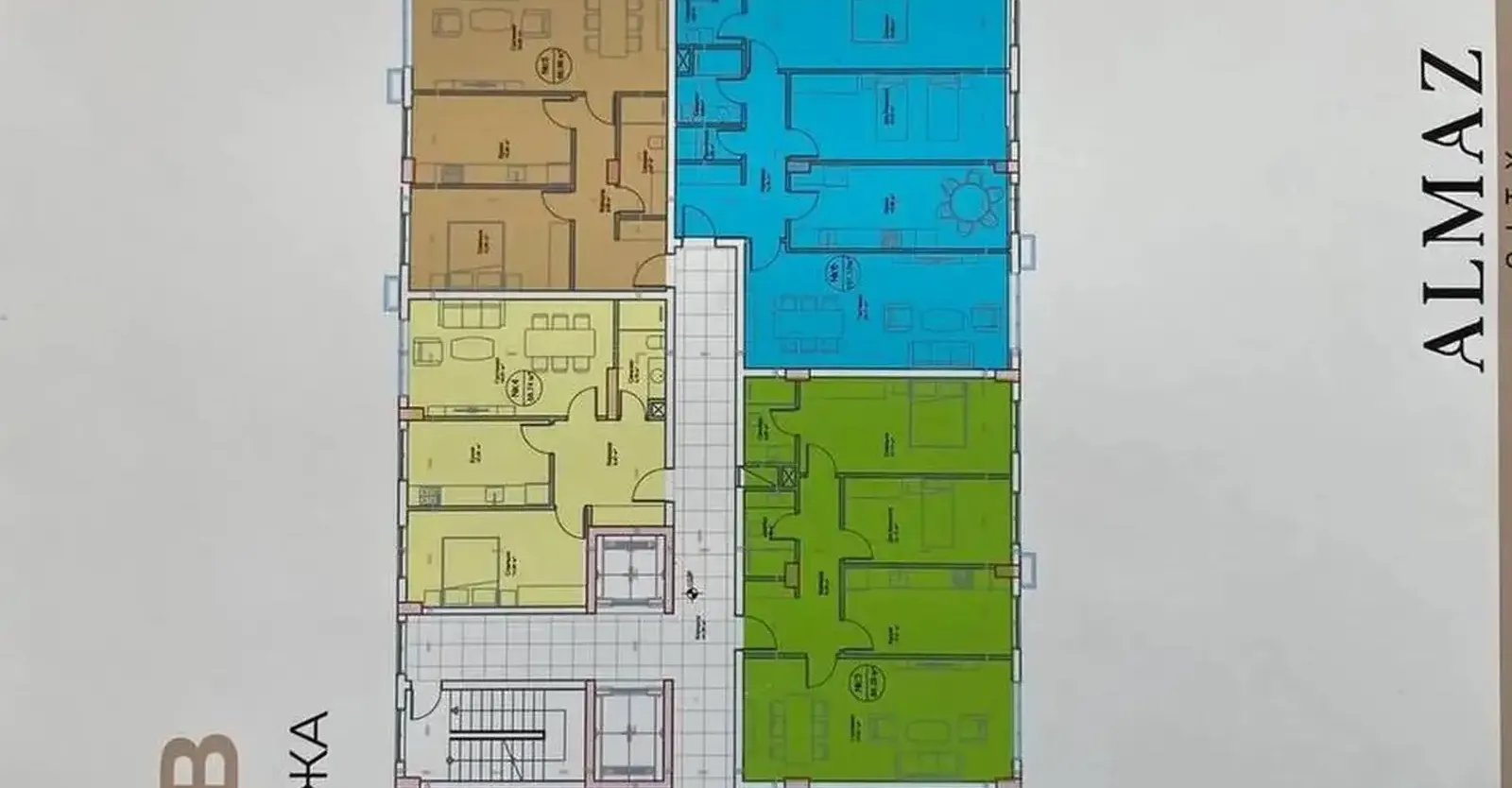 3-комн. квартира, 15 этаж, 95 м², Шохмансур — фото 6