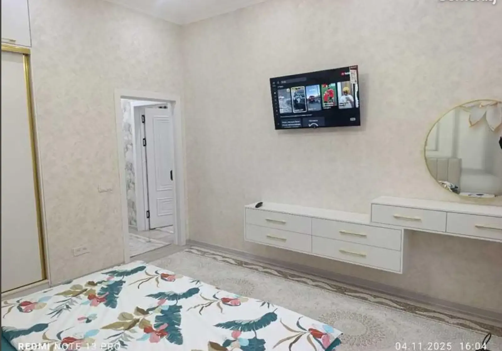 2-комн. квартира, 15 этаж, 62м², Сомони — фото 3