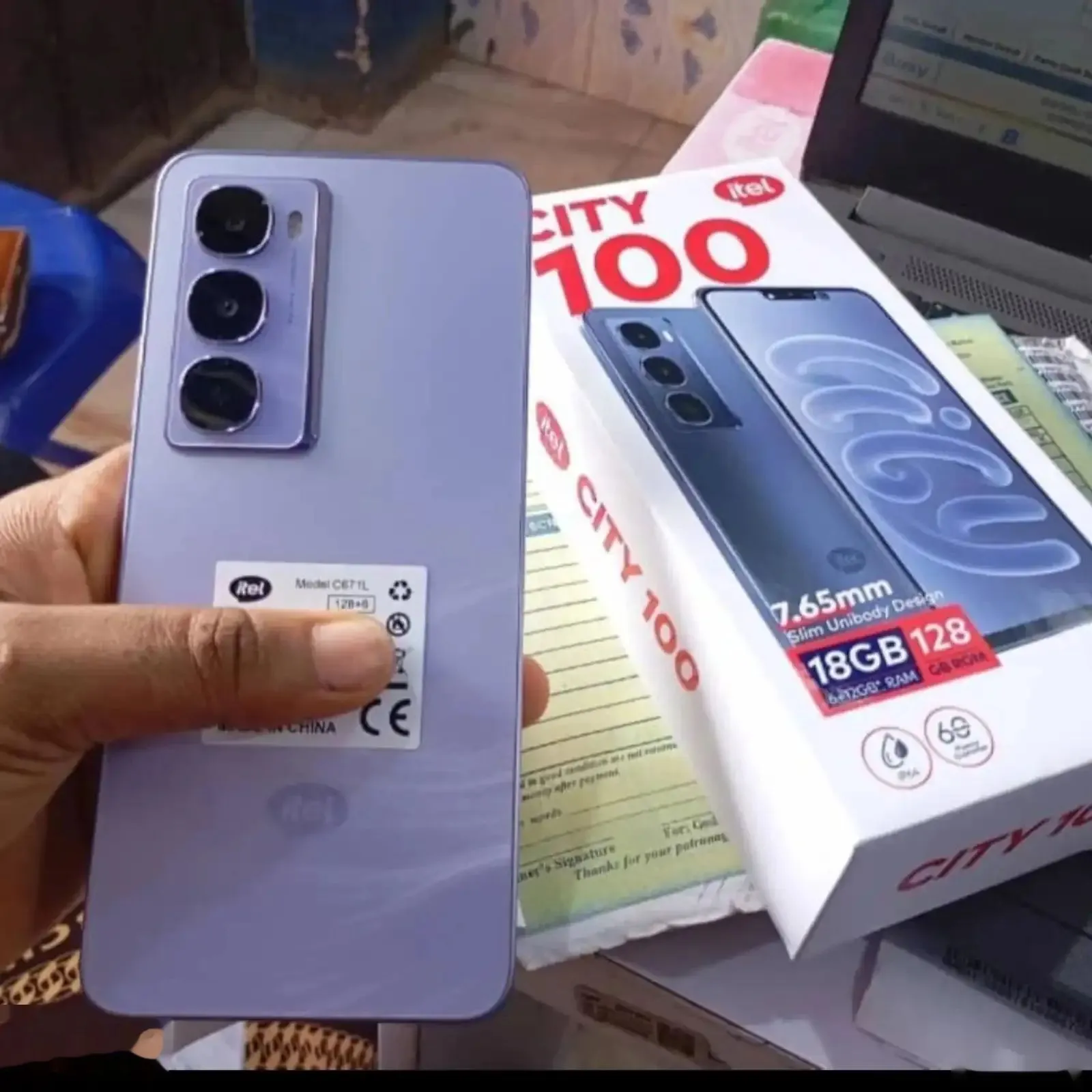 Itel City 100 128Gb black
