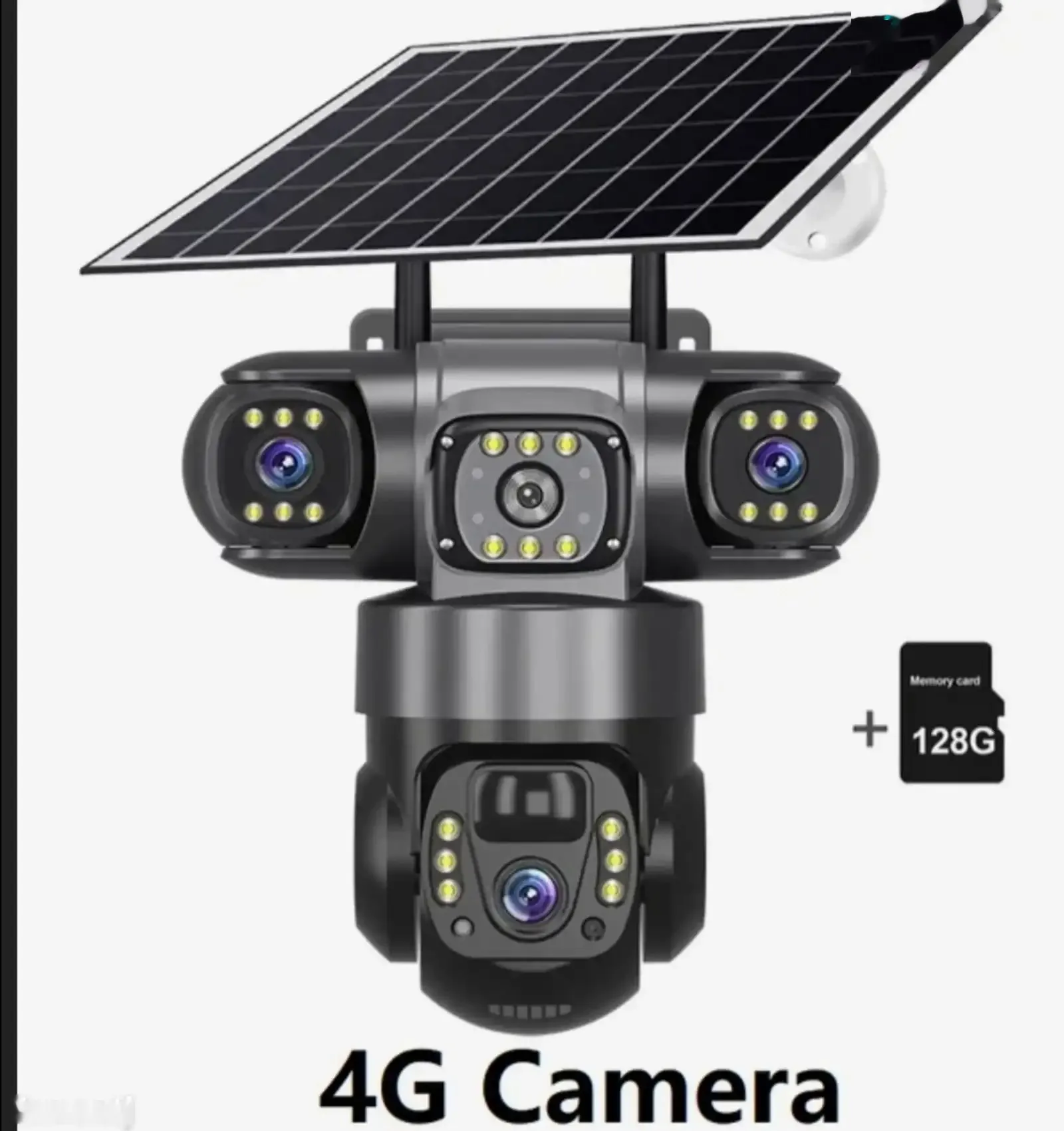 Солнечная камера V380 WiFi 12MP Wifi/4G SIM