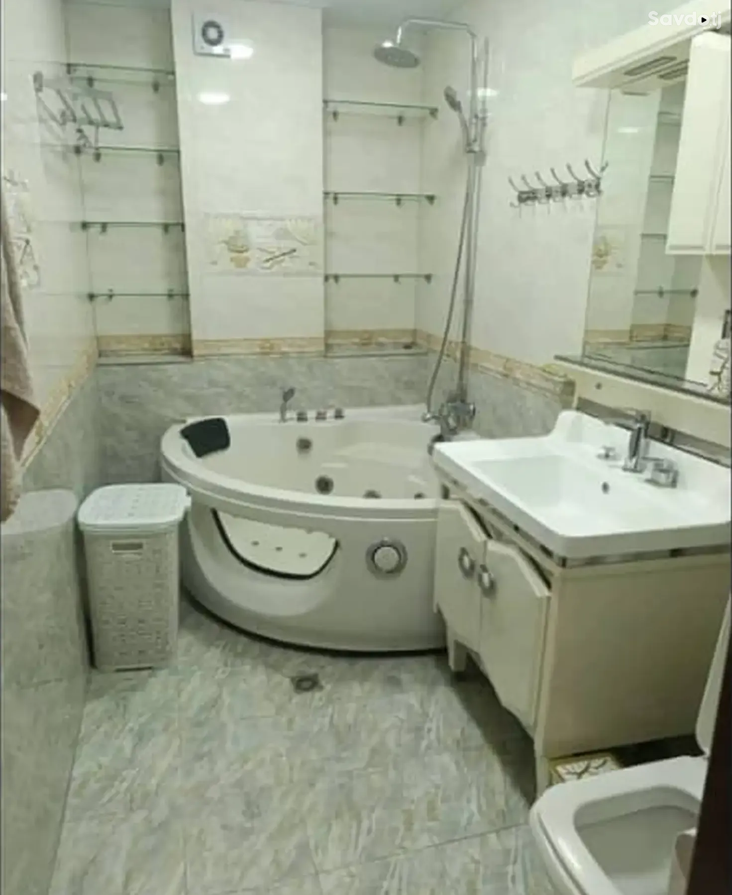 2-комн. квартира, 3 этаж, 100м², Сомони — фото 6