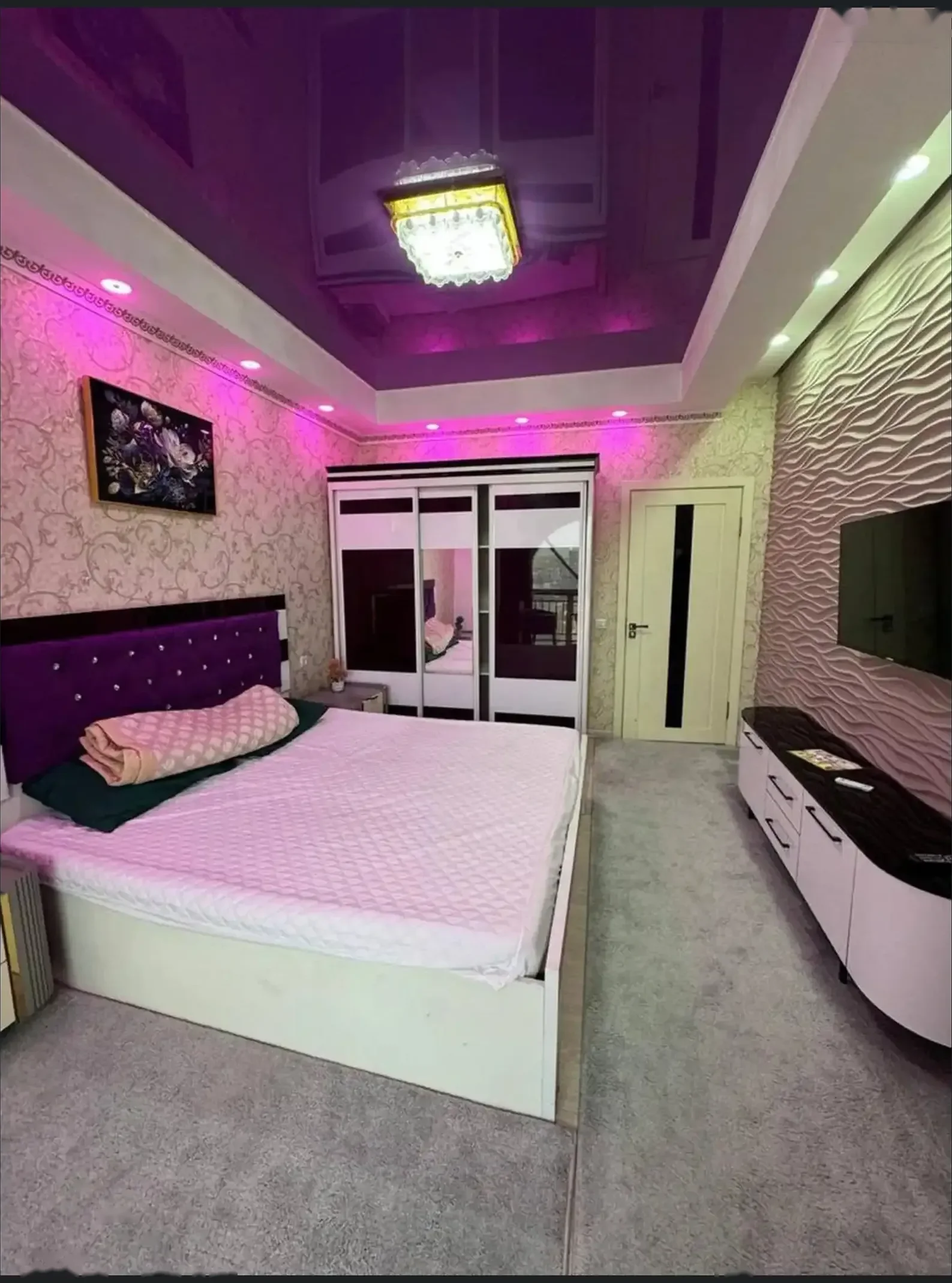 2-комн. квартира, 12 этаж, 65м², И Сомони Вефа центр — фото 3