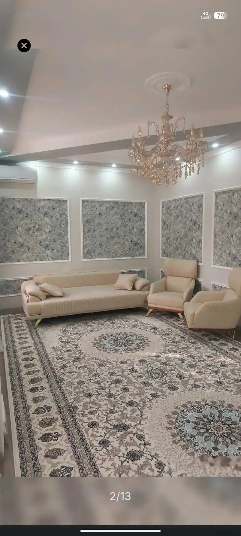 3-комн. квартира, 6 этаж, 140м², Сино