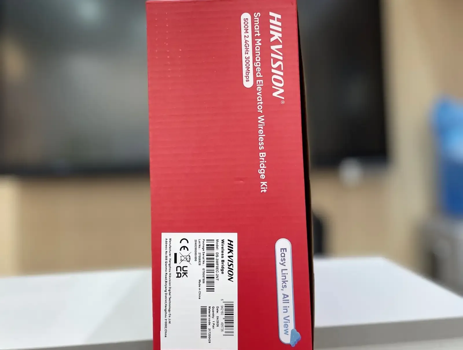 Беспроводная точка доступа Hikvision DS-3WF0EC-2NT