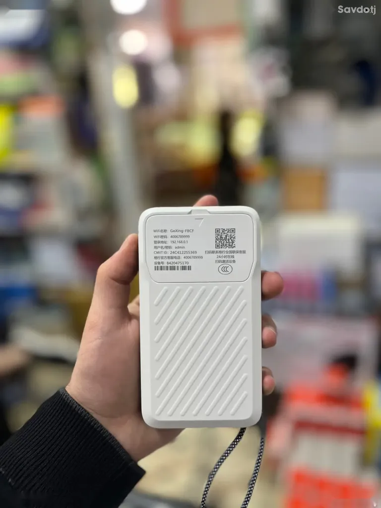 4G Wi-Fi роутер Gexing с аккумулятором