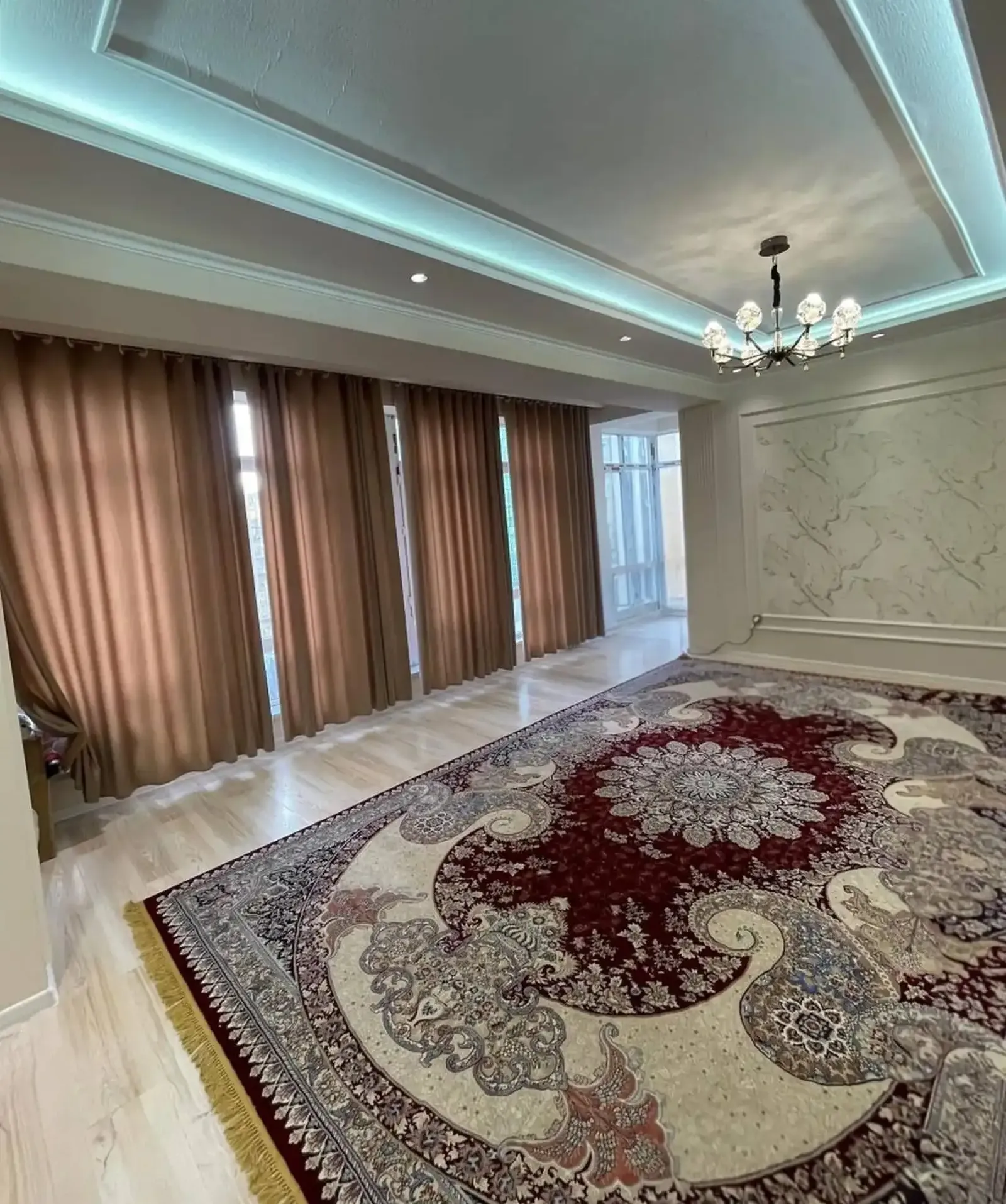 3-комн. квартира, 9 этаж, 116 м², Сомони — фото 5