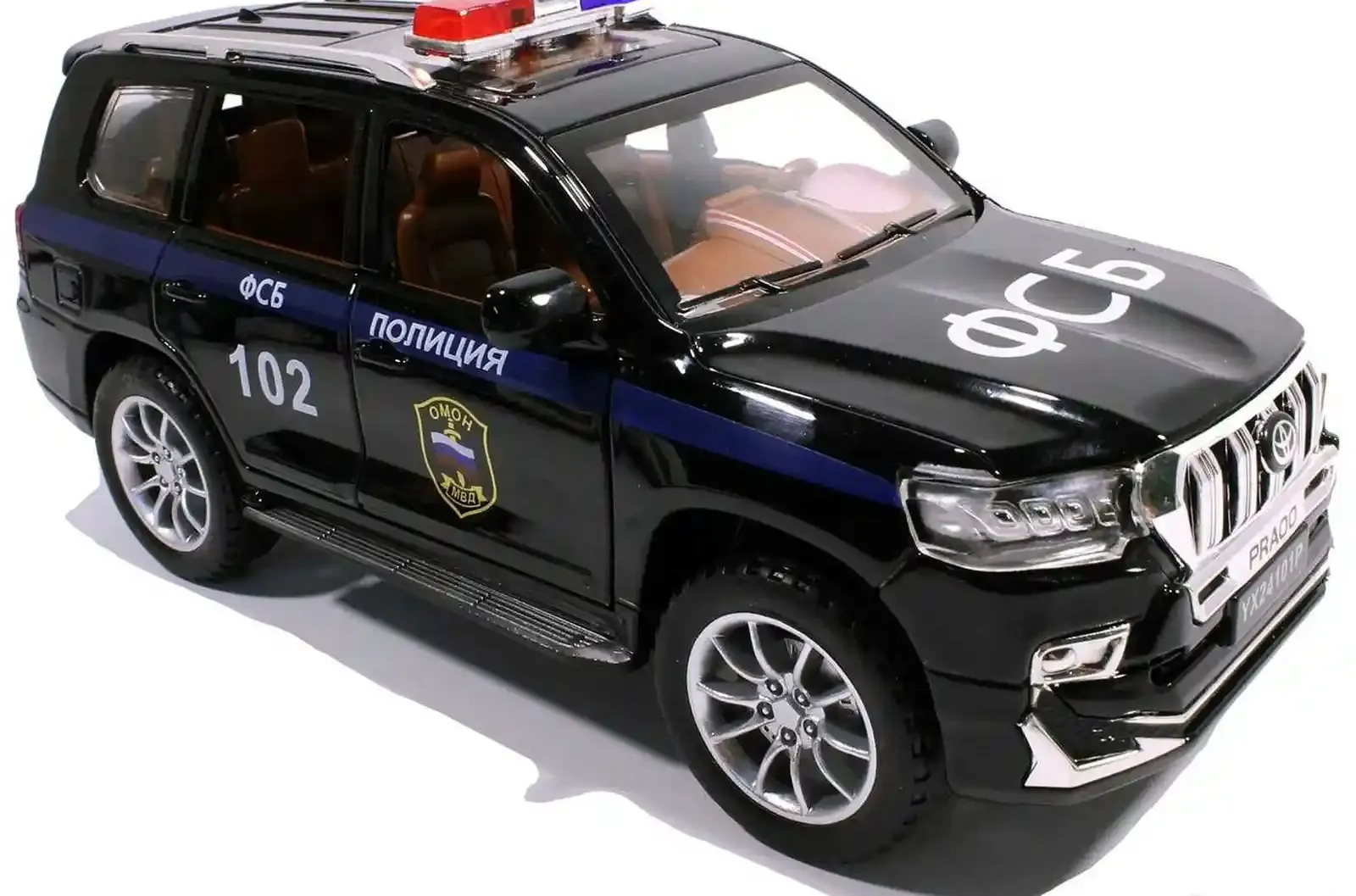 Машинка металлическая Toyota Land Cruiser Prado