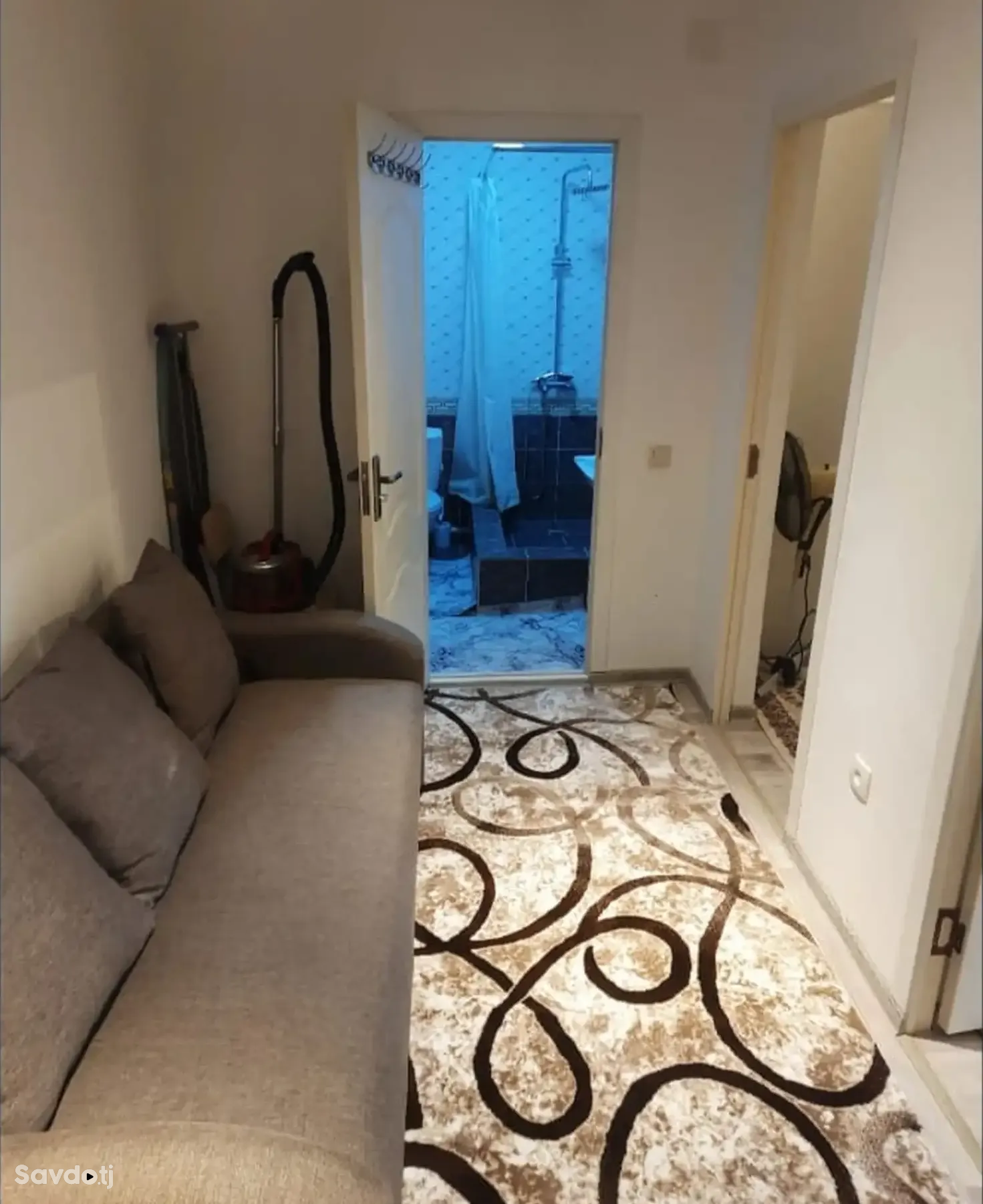 1-комн. квартира, 7 этаж, 48 м², Сомони — фото 3
