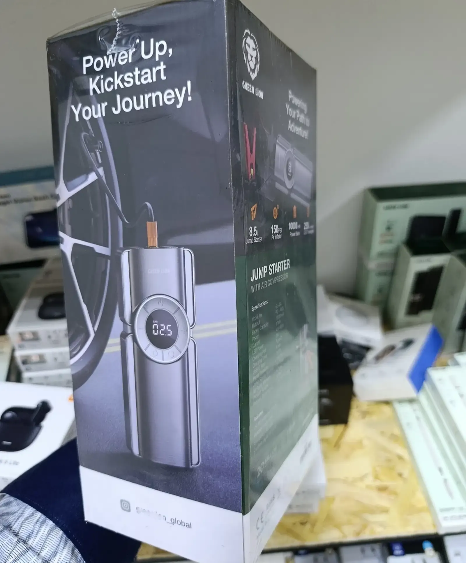 Пусковое устройство Green Lion Portable Jump Starter