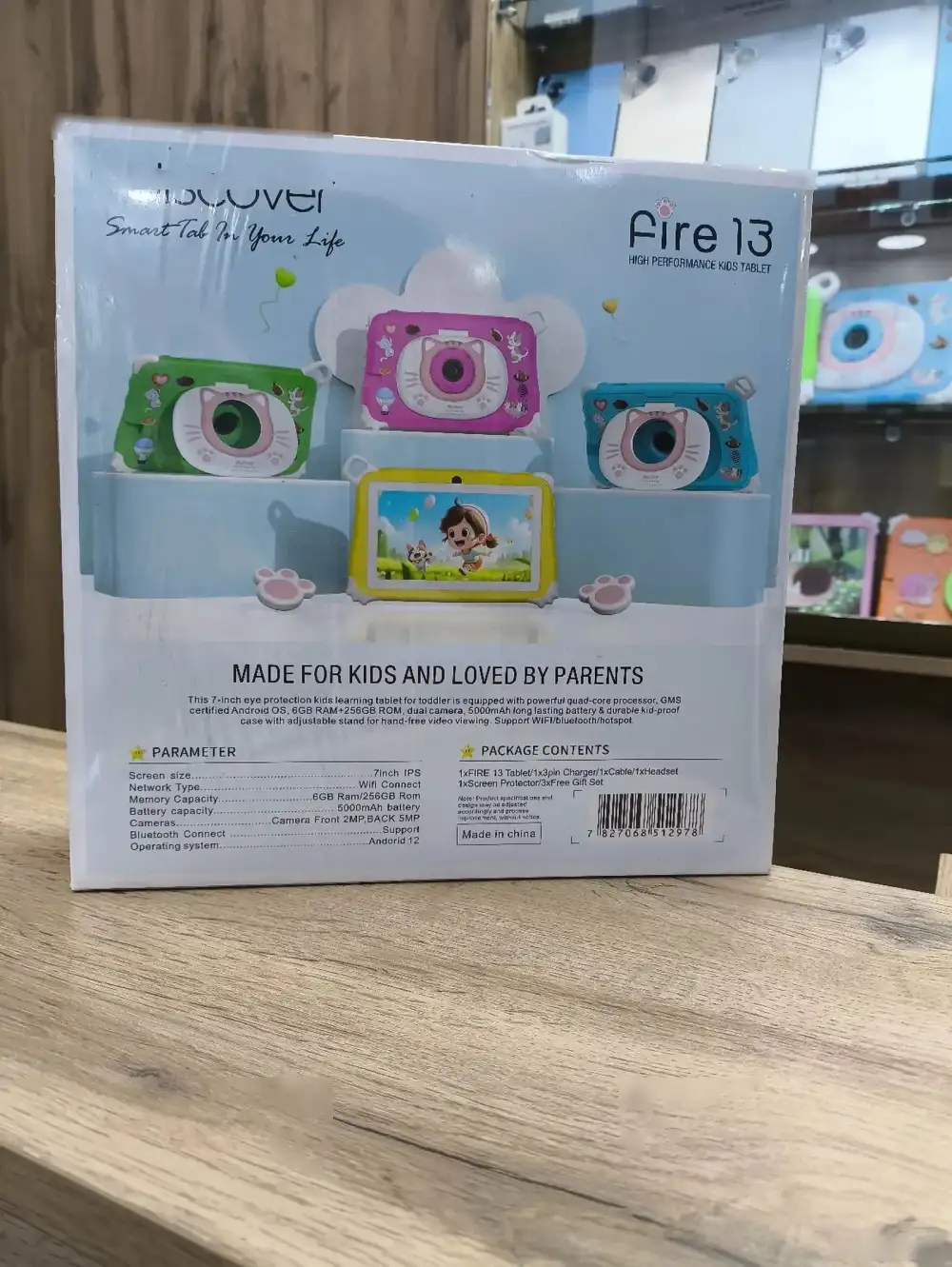 Планшет Детский Fire 12 6/128Gb blue