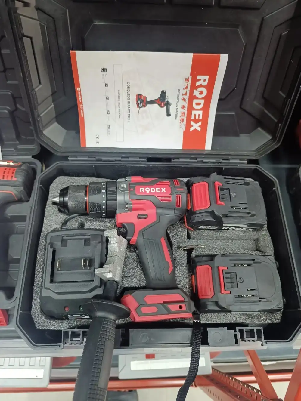 Шуруповëрт Rodex 20V 4Ah