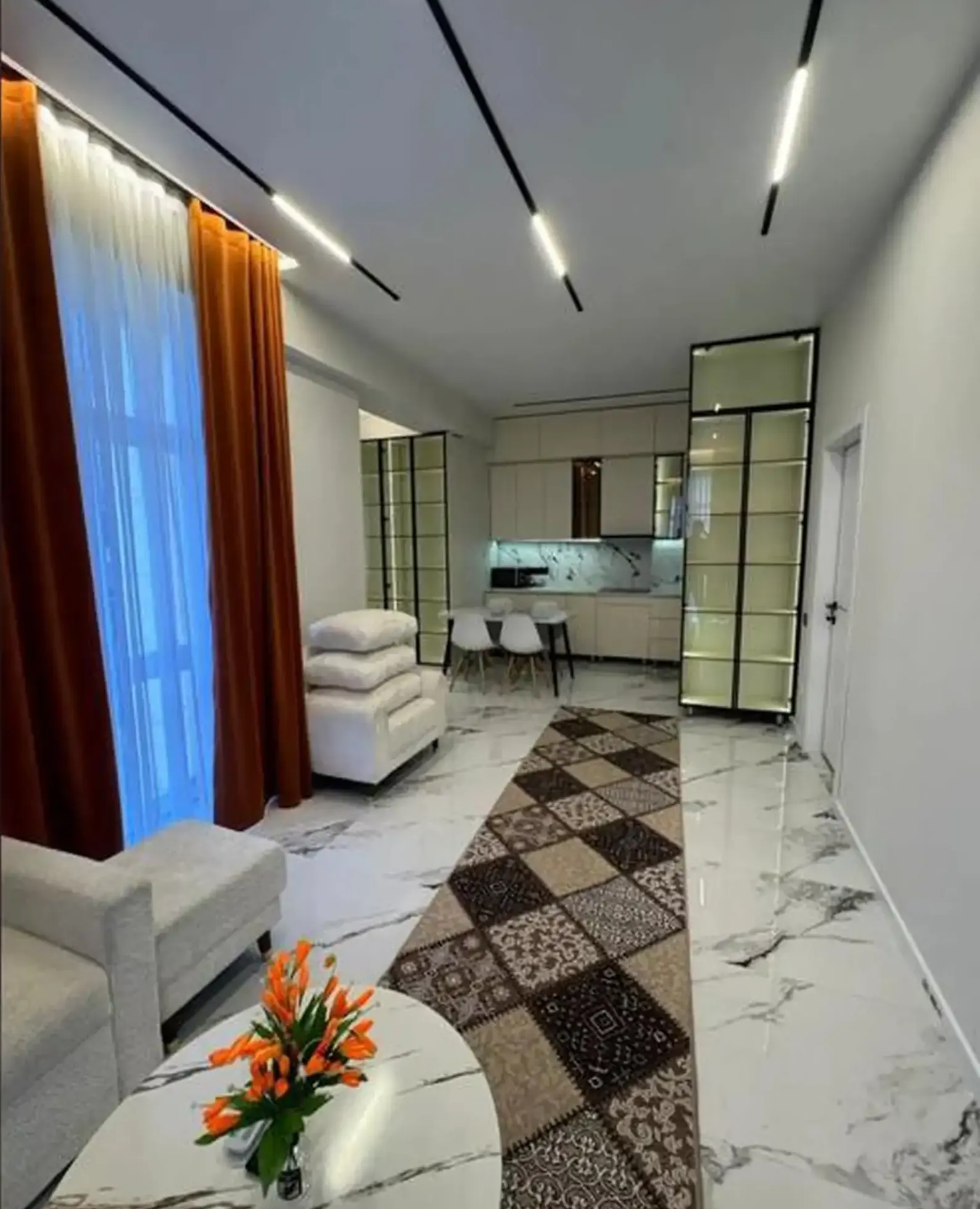 3-комн. квартира, 16 этаж, 90м², Шохмансур — фото 2
