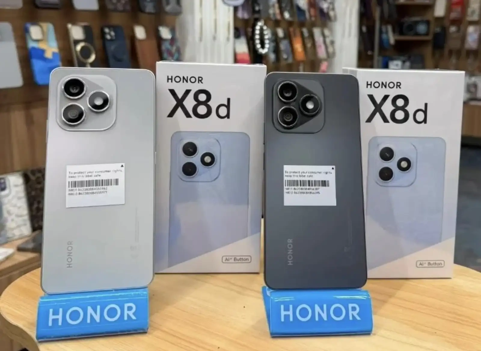Honor X8d 8+8/256Gb blue 7000мач