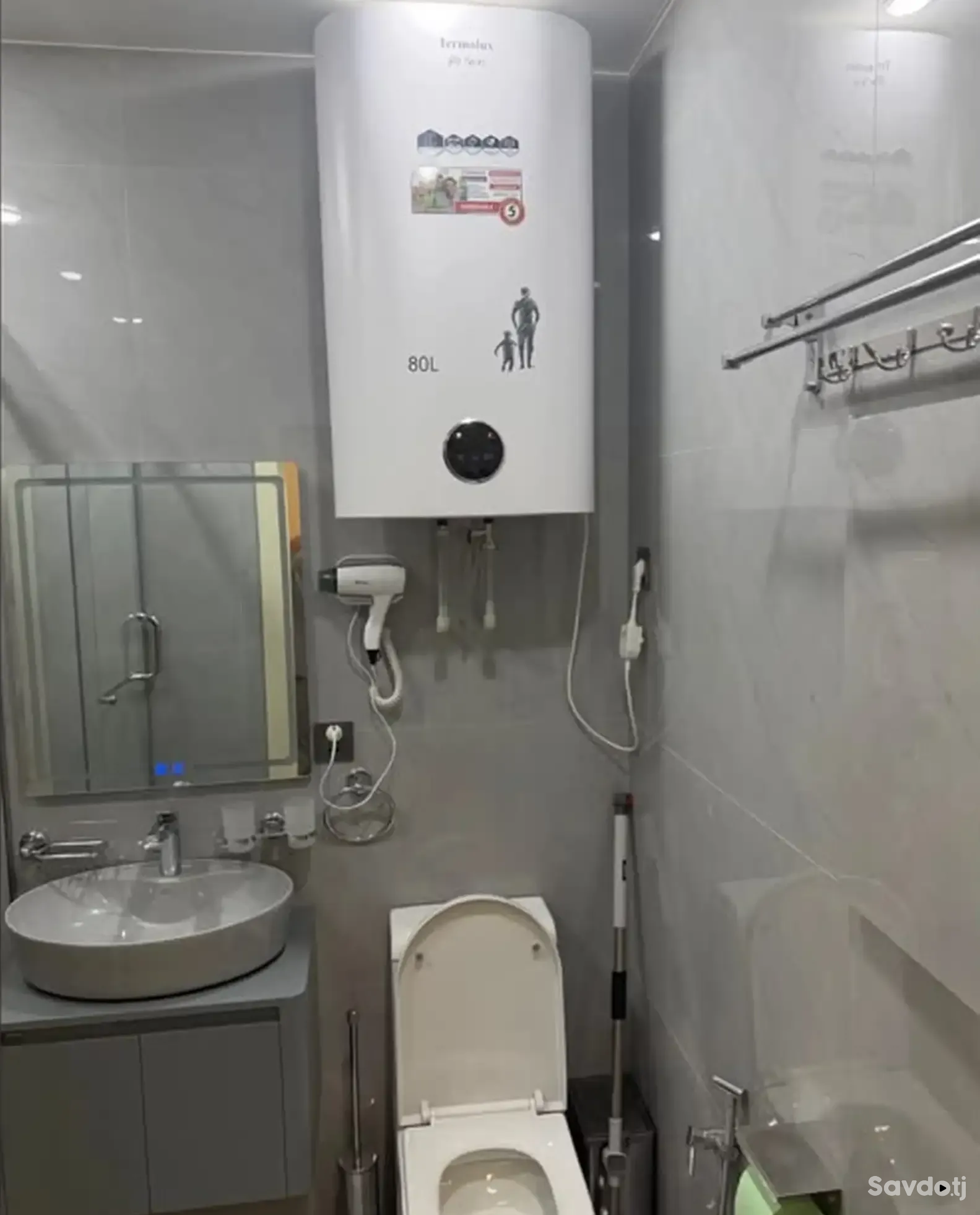 1-комн. квартира, 10 этаж, 58 м², Сомони — фото 11