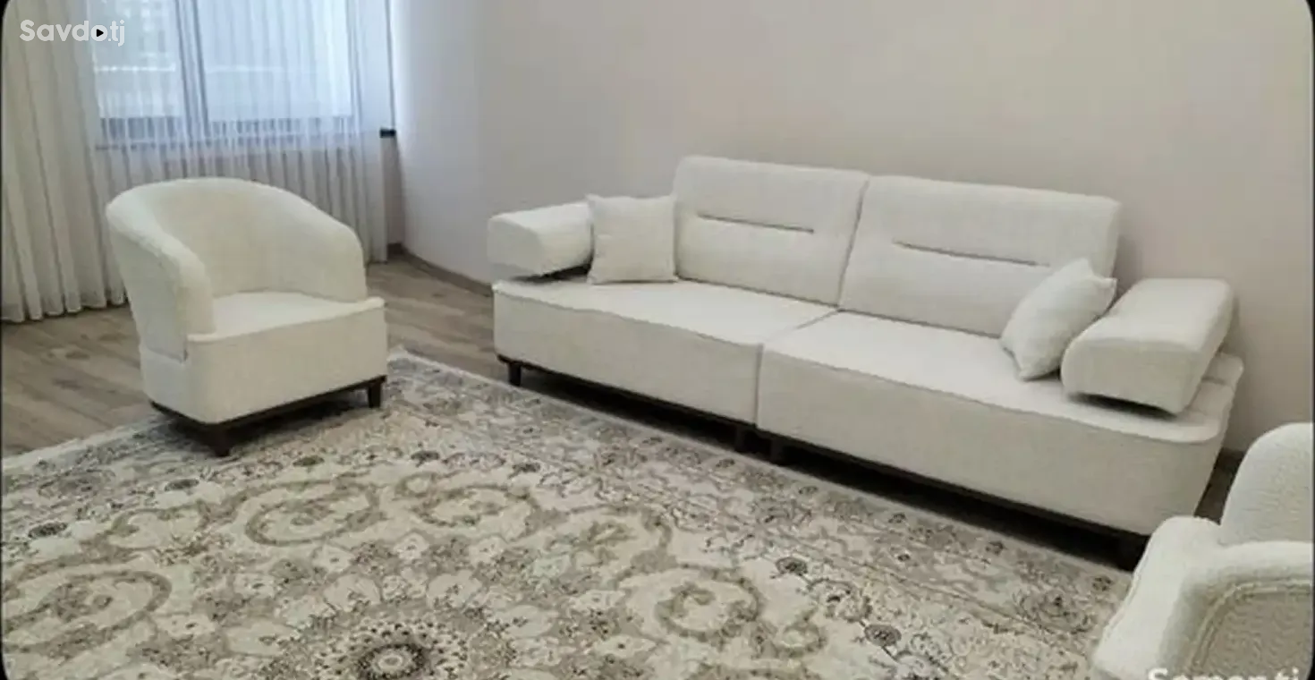 2-комн. квартира, 5 этаж, 92м², Сомони — фото 3