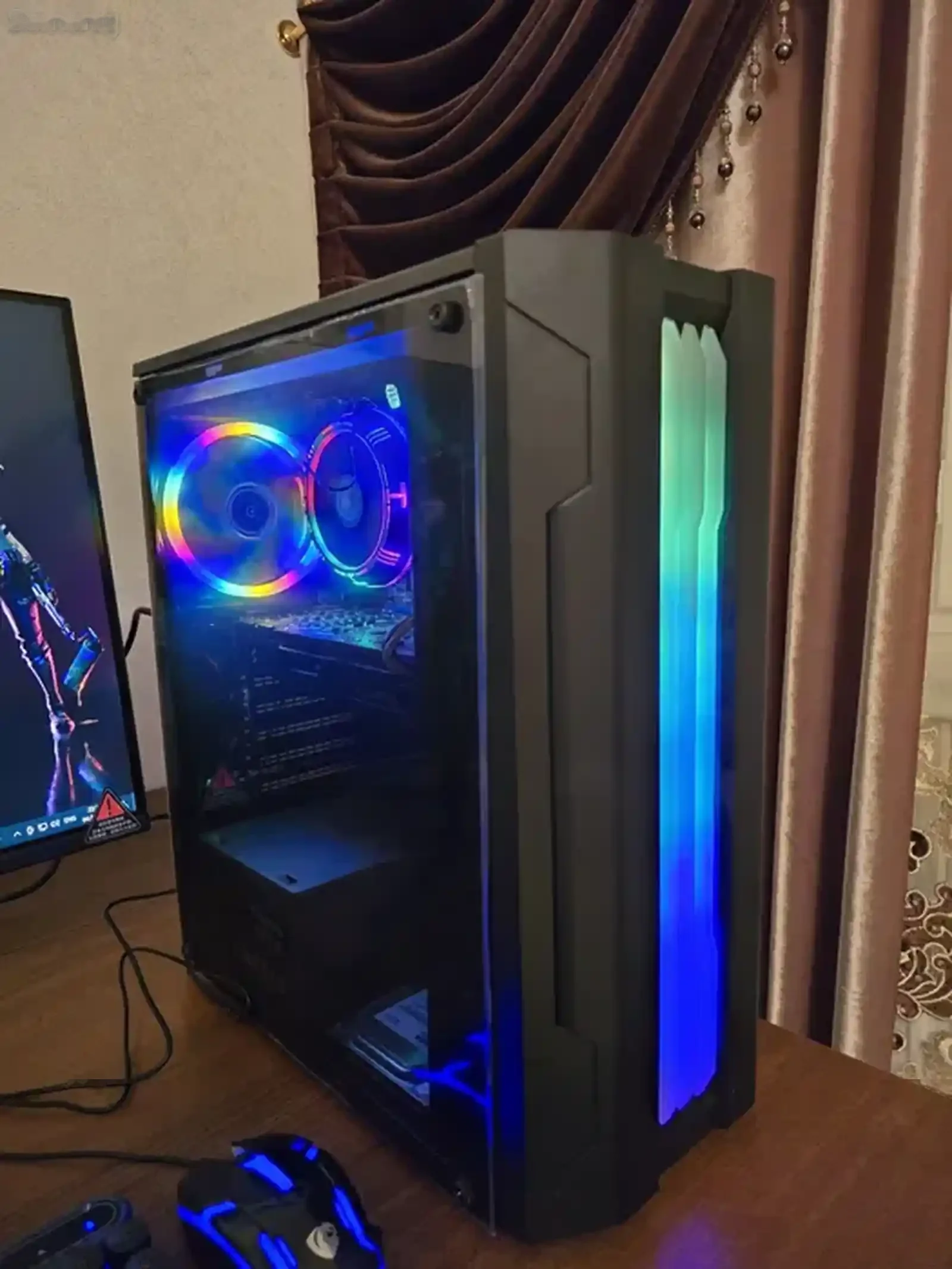 Игровой компьютер Core i7 3770/16Gb Ram/Rx 580 8Gb/120Gb Nvme M2/Hdd 1Tb