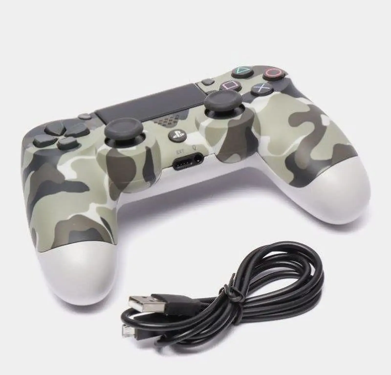 Геймпад Sony DualShock 4 для PS4 хаки серый