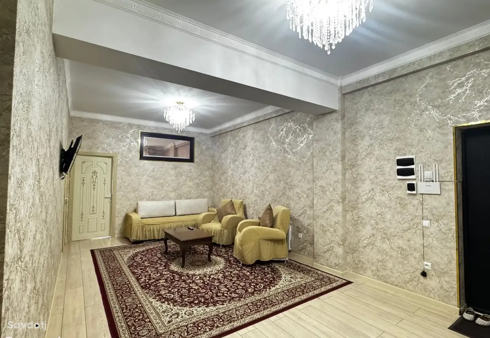 3-комн. квартира, 9 этаж, 130м², Сомони — фото 4