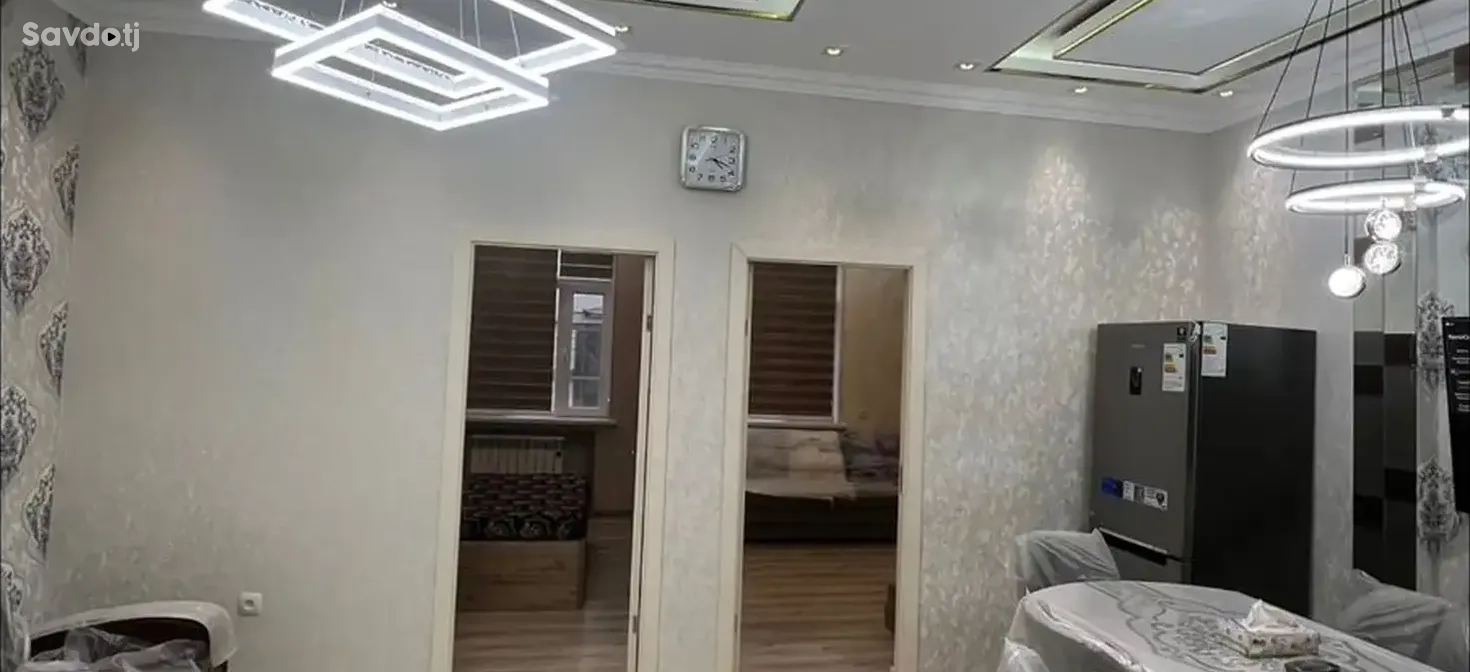 2-комн. квартира, 9 этаж, 70м², Сомони — фото 8