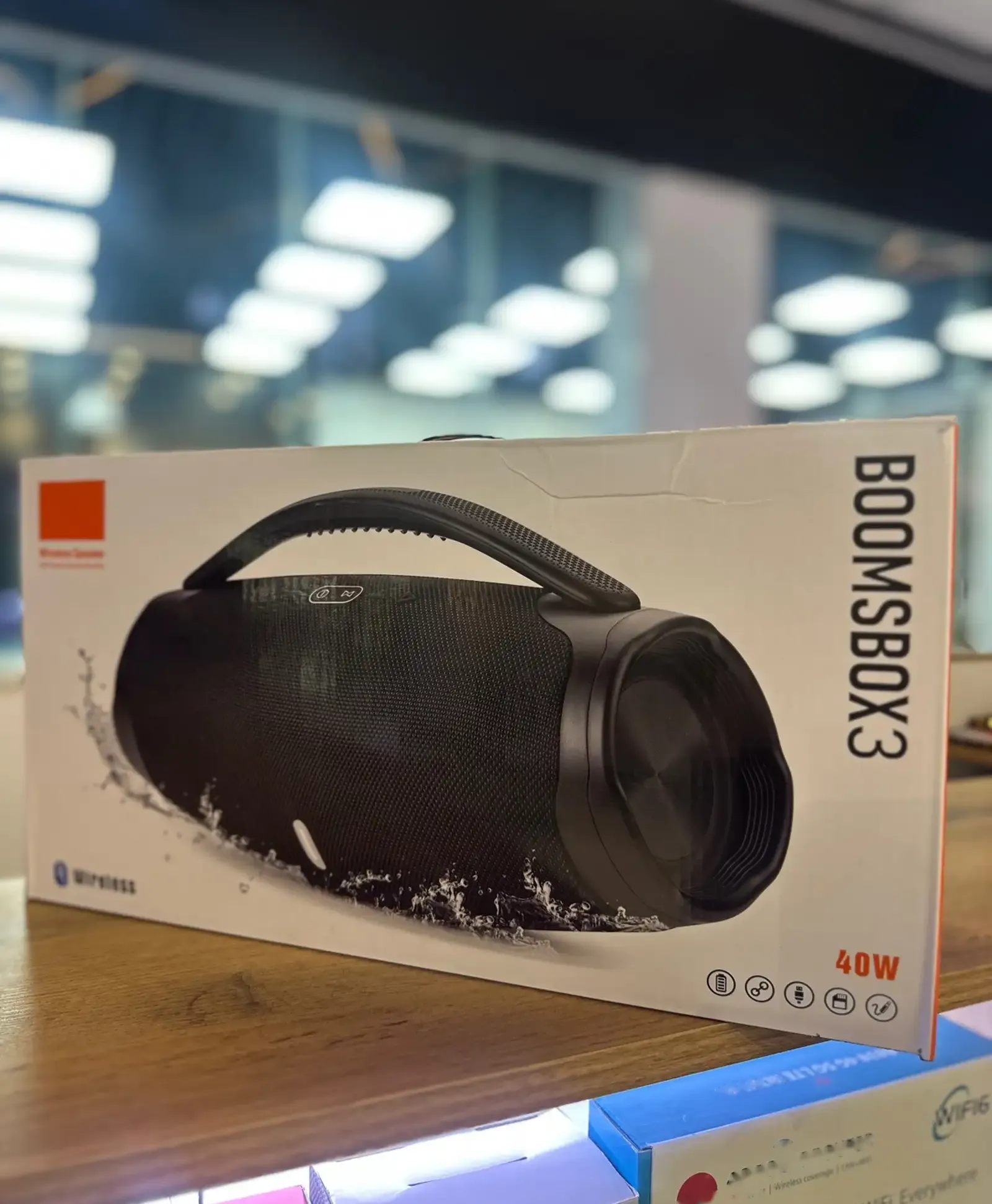 Портативная колонка Boombox 3 синий 40 w