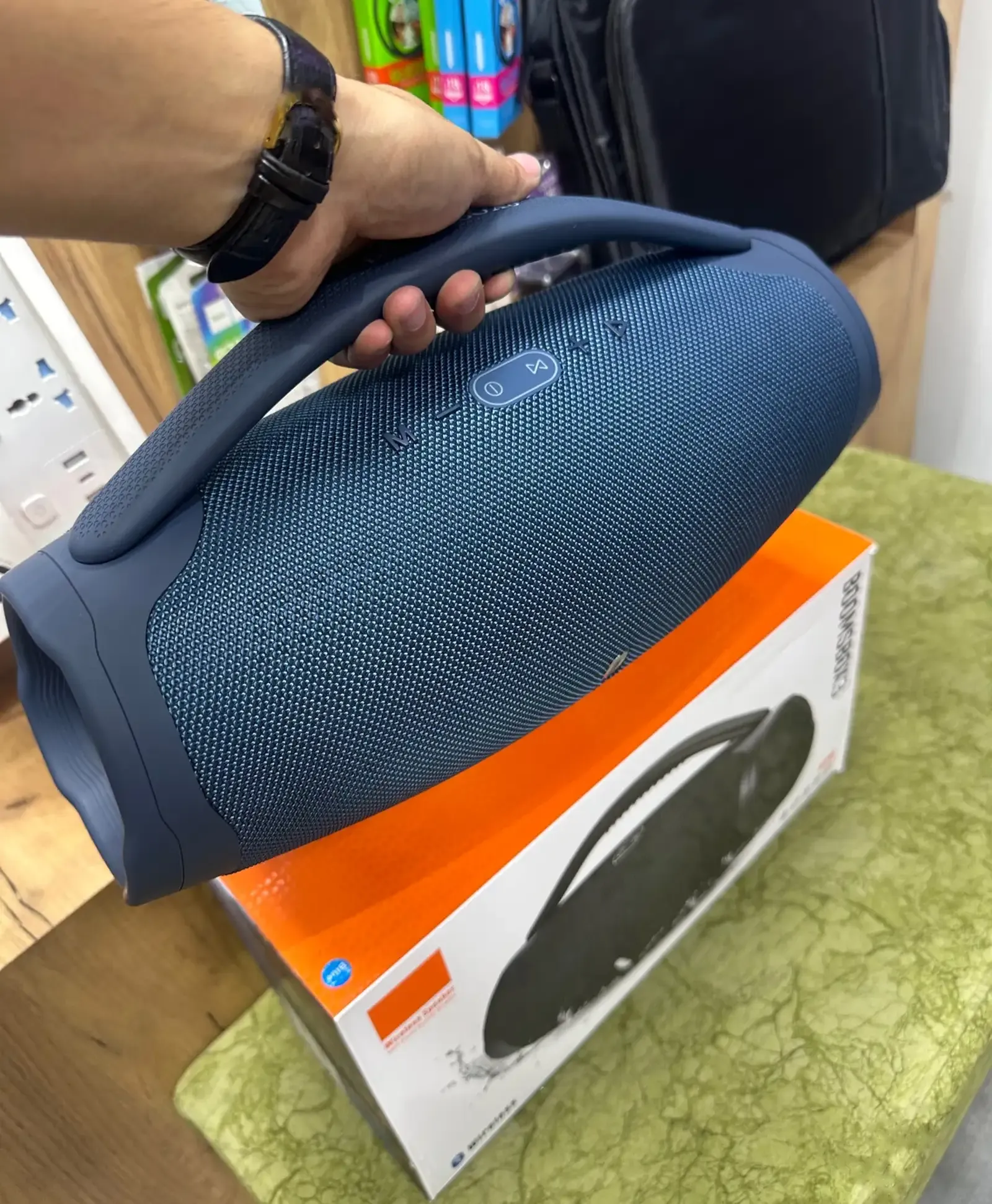 Портативная колонка Boombox 3 синий 40 w