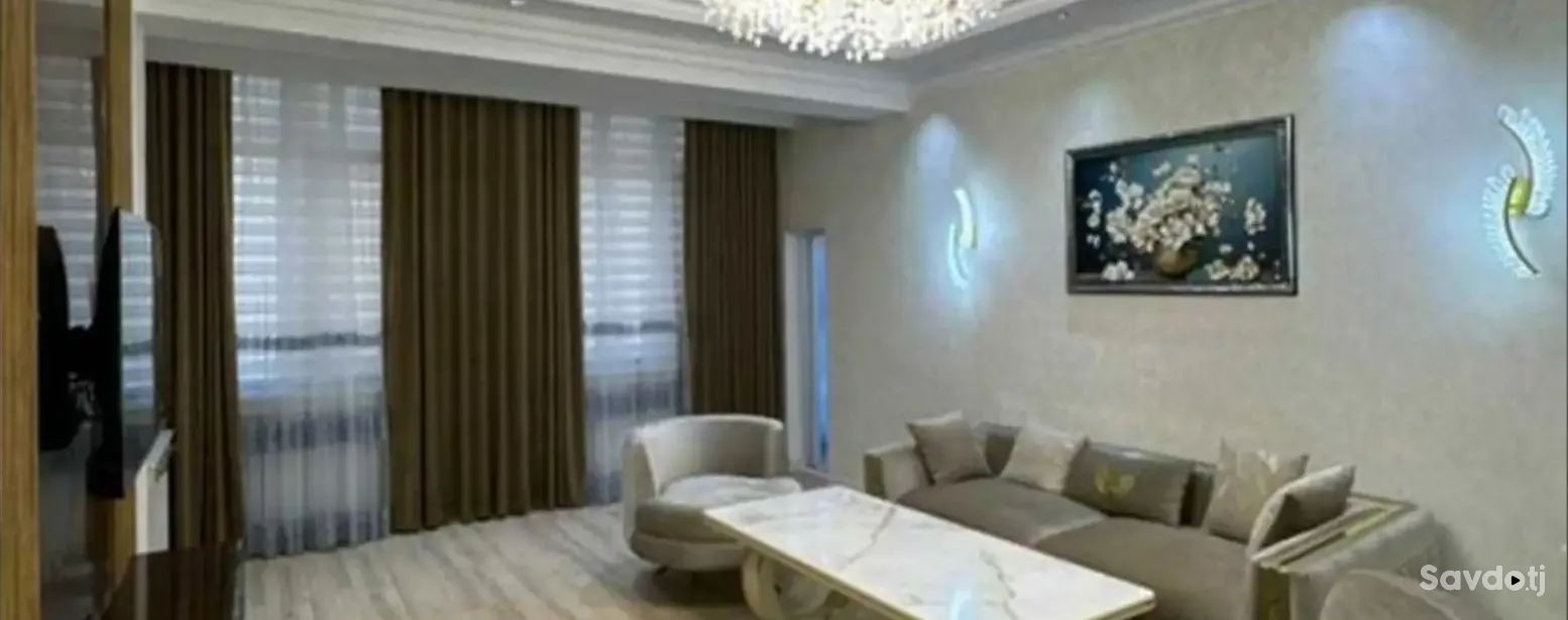 2-комн. квартира, 14 этаж, 101м², И. Сомони — фото 5