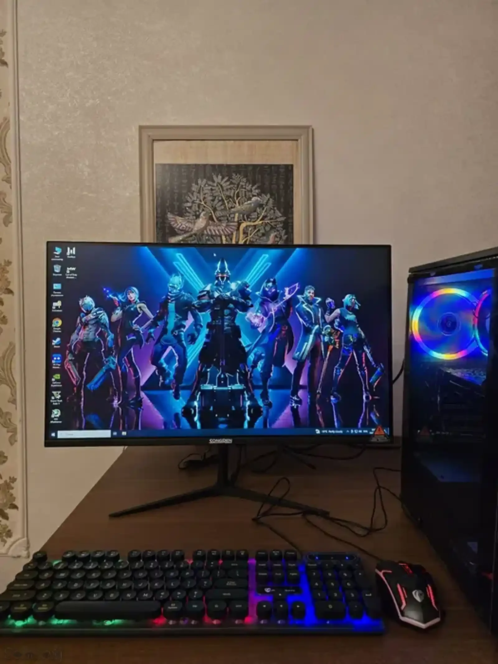 Игровой компьютер Core i7 3770/16Gb Ram/Rx 580 8Gb/120Gb Nvme M2/Hdd 1Tb