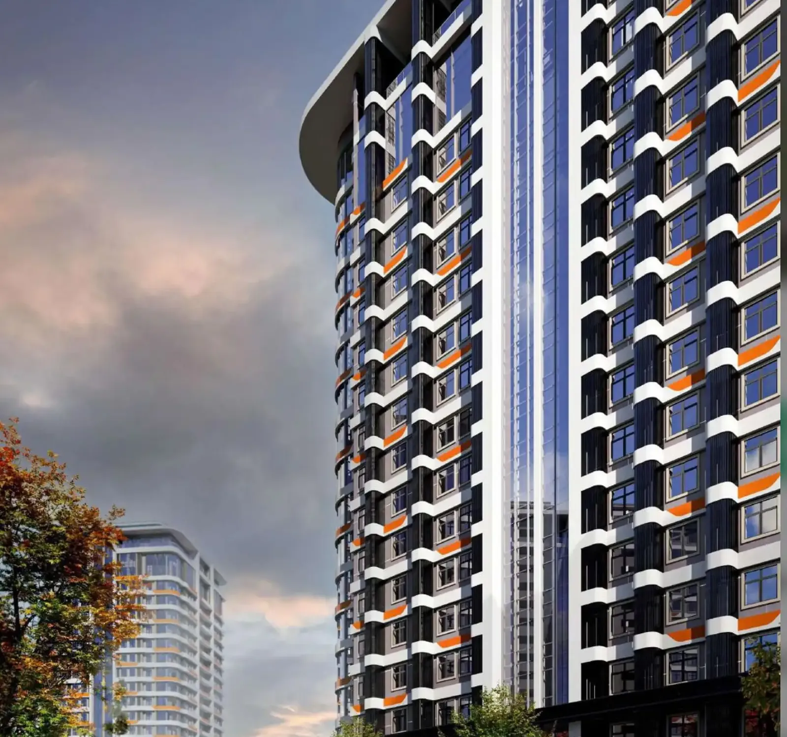 2-комн. квартира, 16 этаж, 66 м², Славянский, Спартак