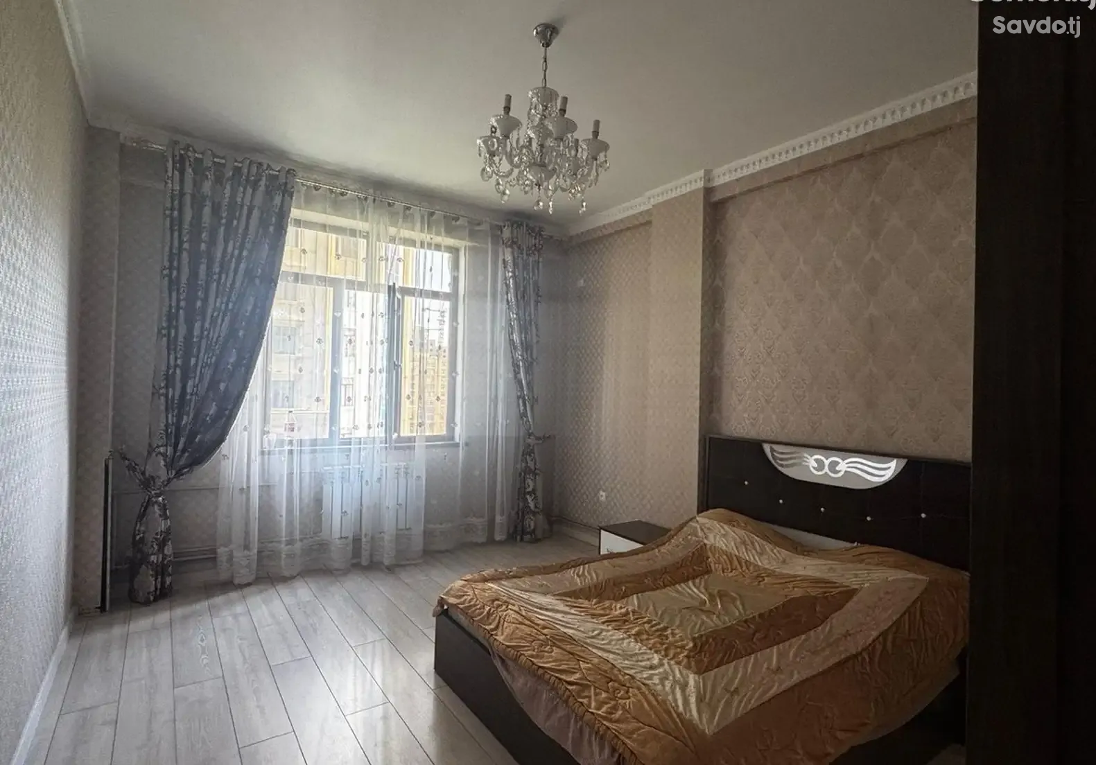3-комн. квартира, 9 этаж, 130м², Сомони — фото 2