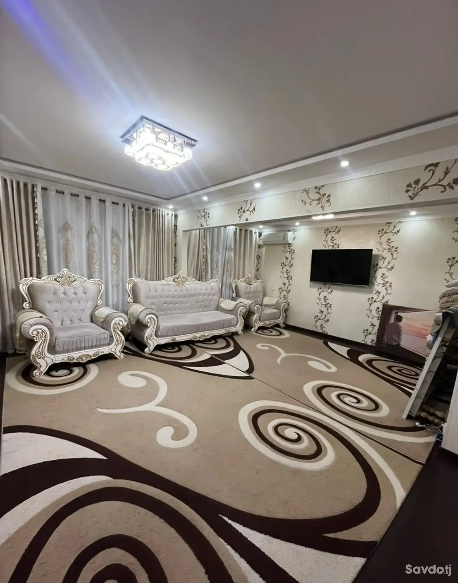 3-комн. квартира, 3 этаж, 92 м², Сино — фото 5