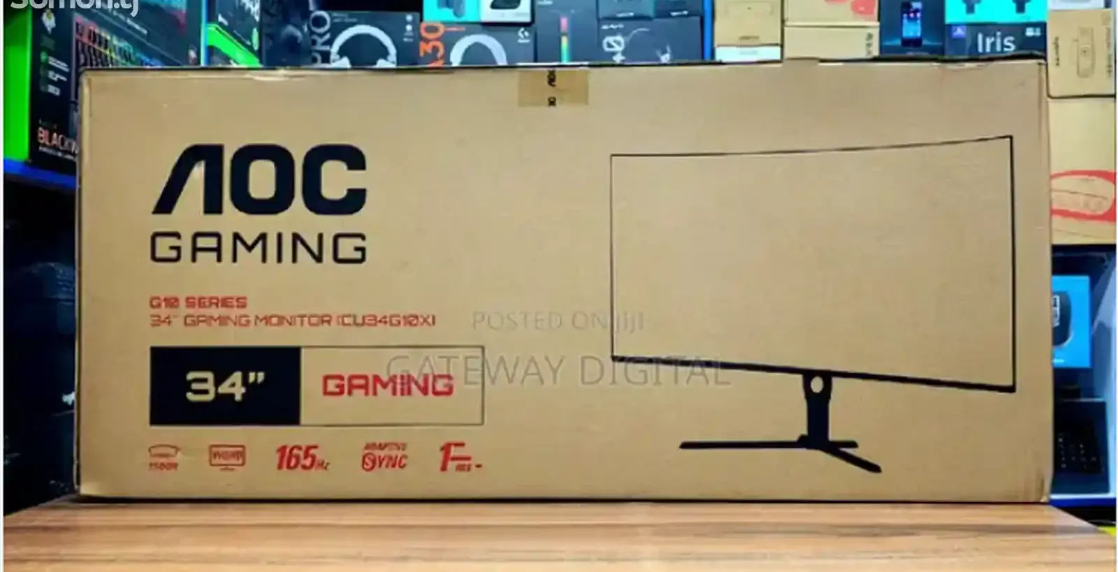 Монитор 34 AOC 4K 165Гц