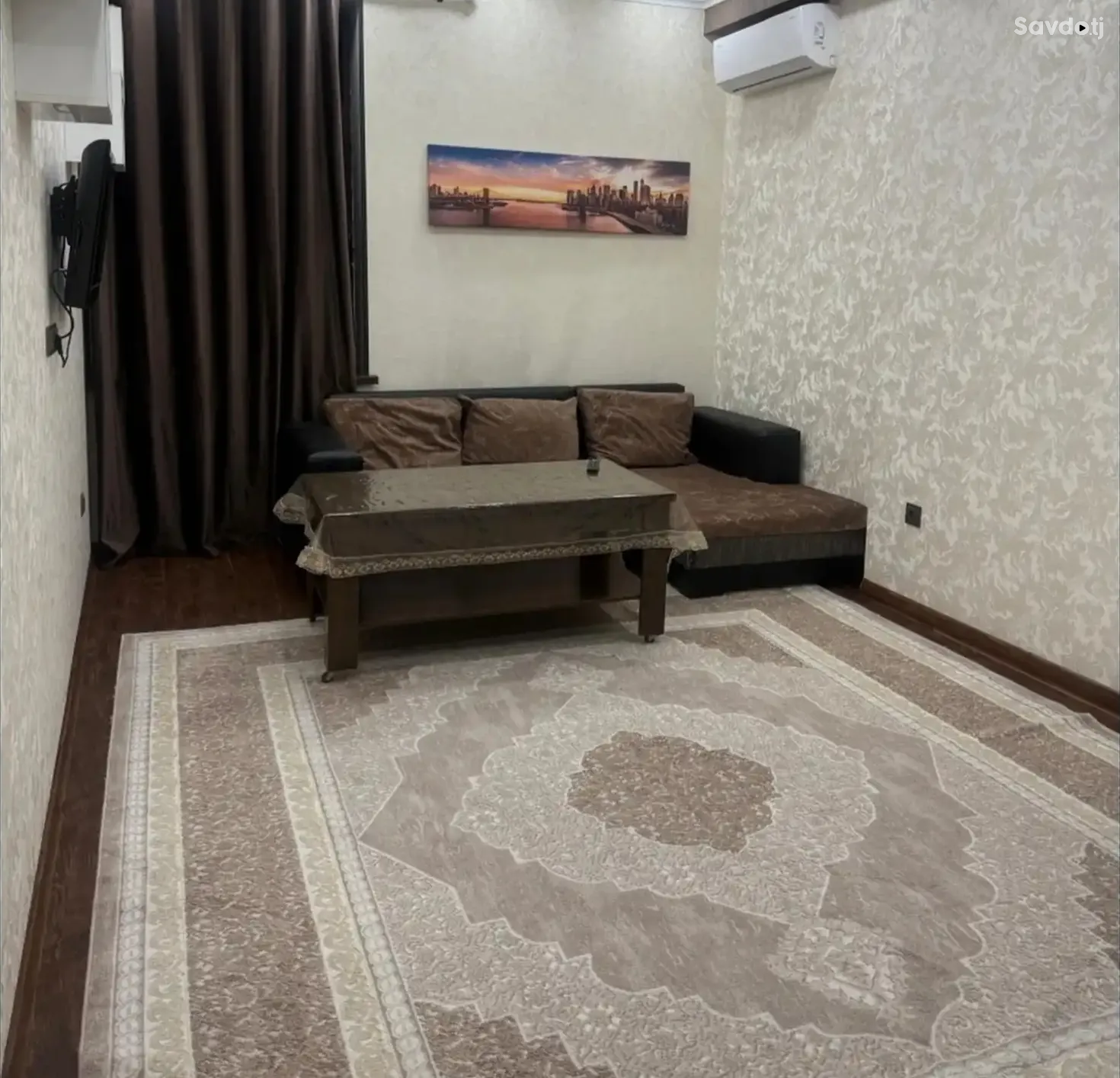 2-комн. квартира, 13 этаж, 81м², И Сомони — фото 11
