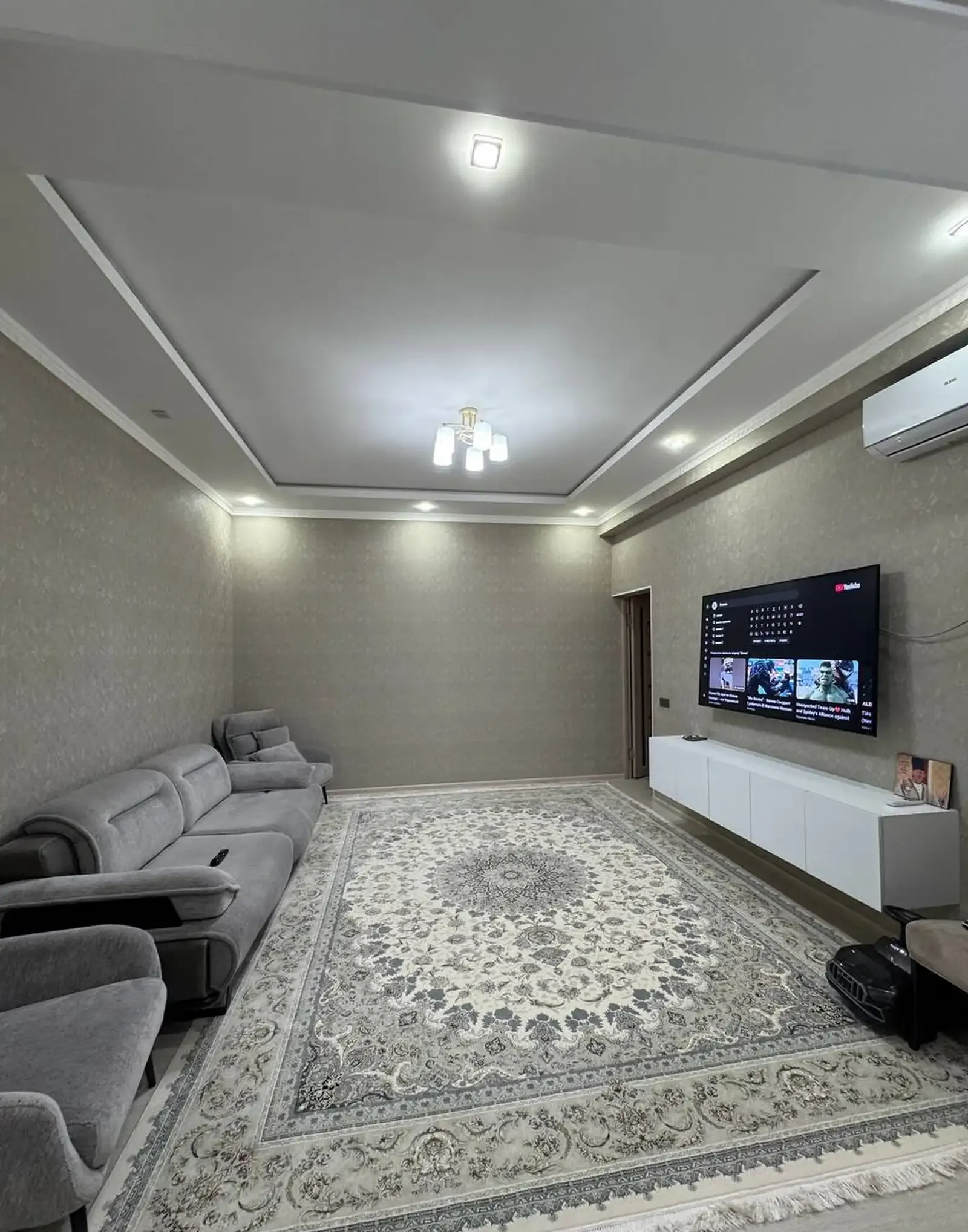 2-комн. квартира, 12 этаж, 98 м², Сомони — фото 2