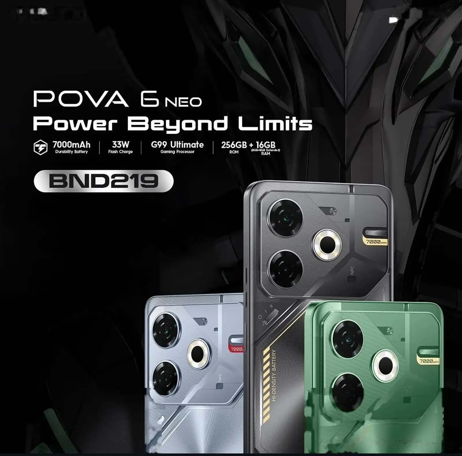 Tecno Pova 128 gb