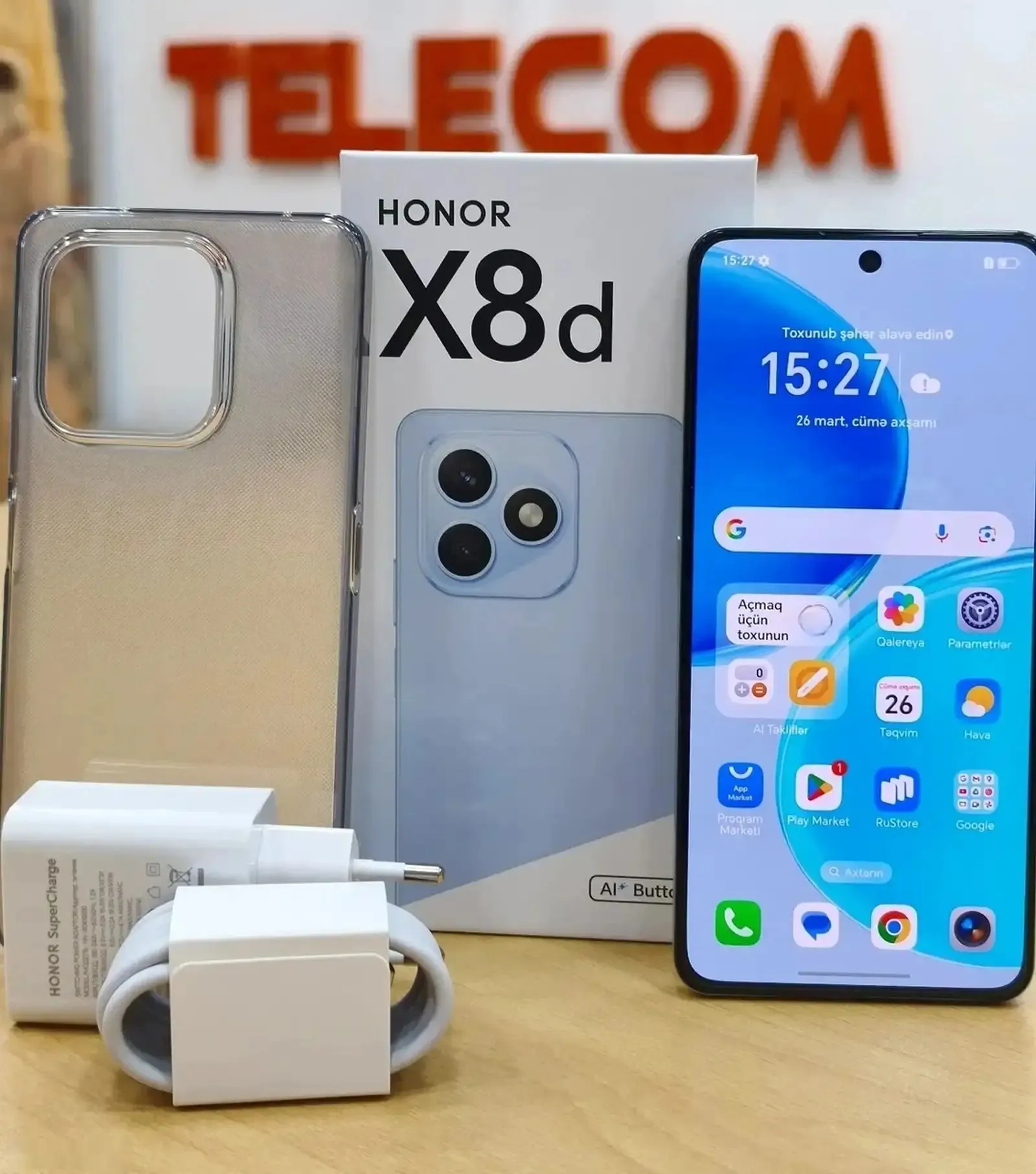Honor X8d 8+8/257Gb titanium — фото 2