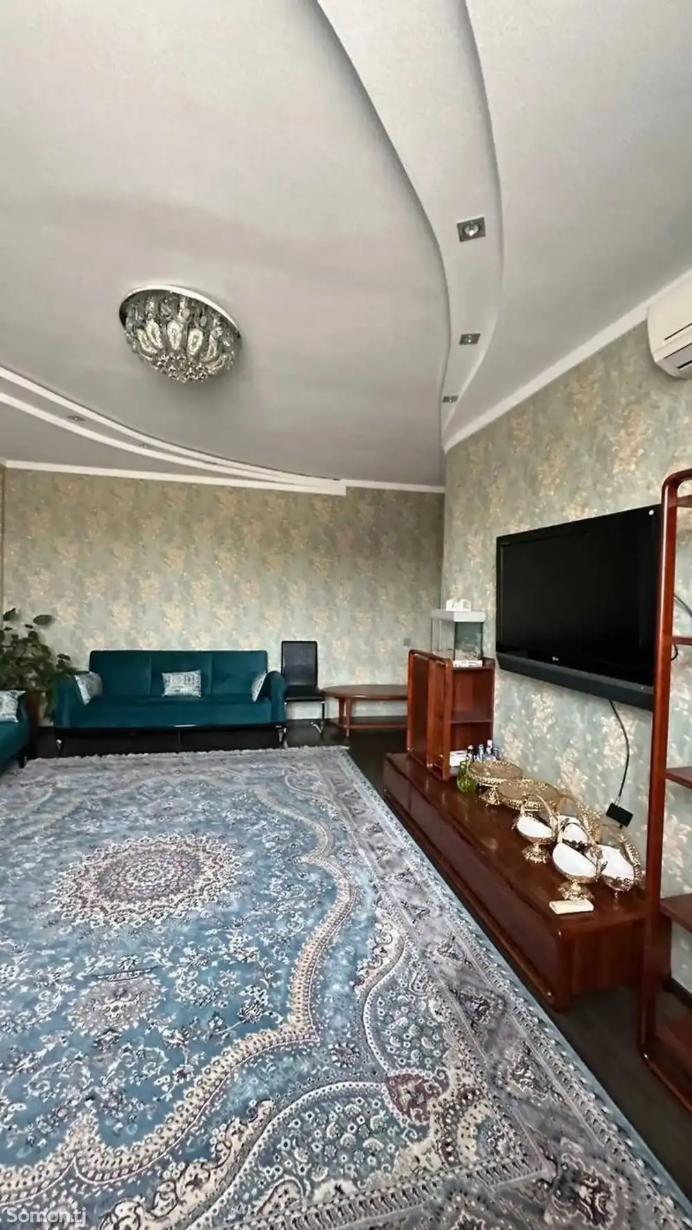 2-комн. квартира, 2 этаж, 102м², Сомони — фото 9