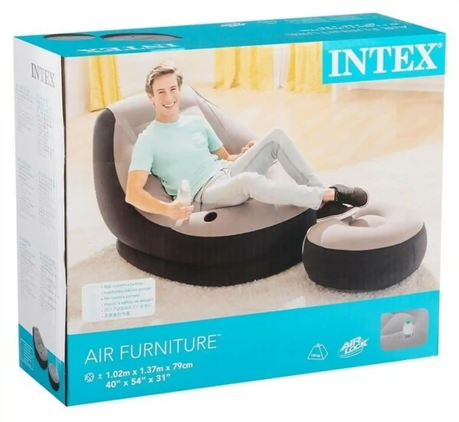 Надувное кресло Intex — фото 3