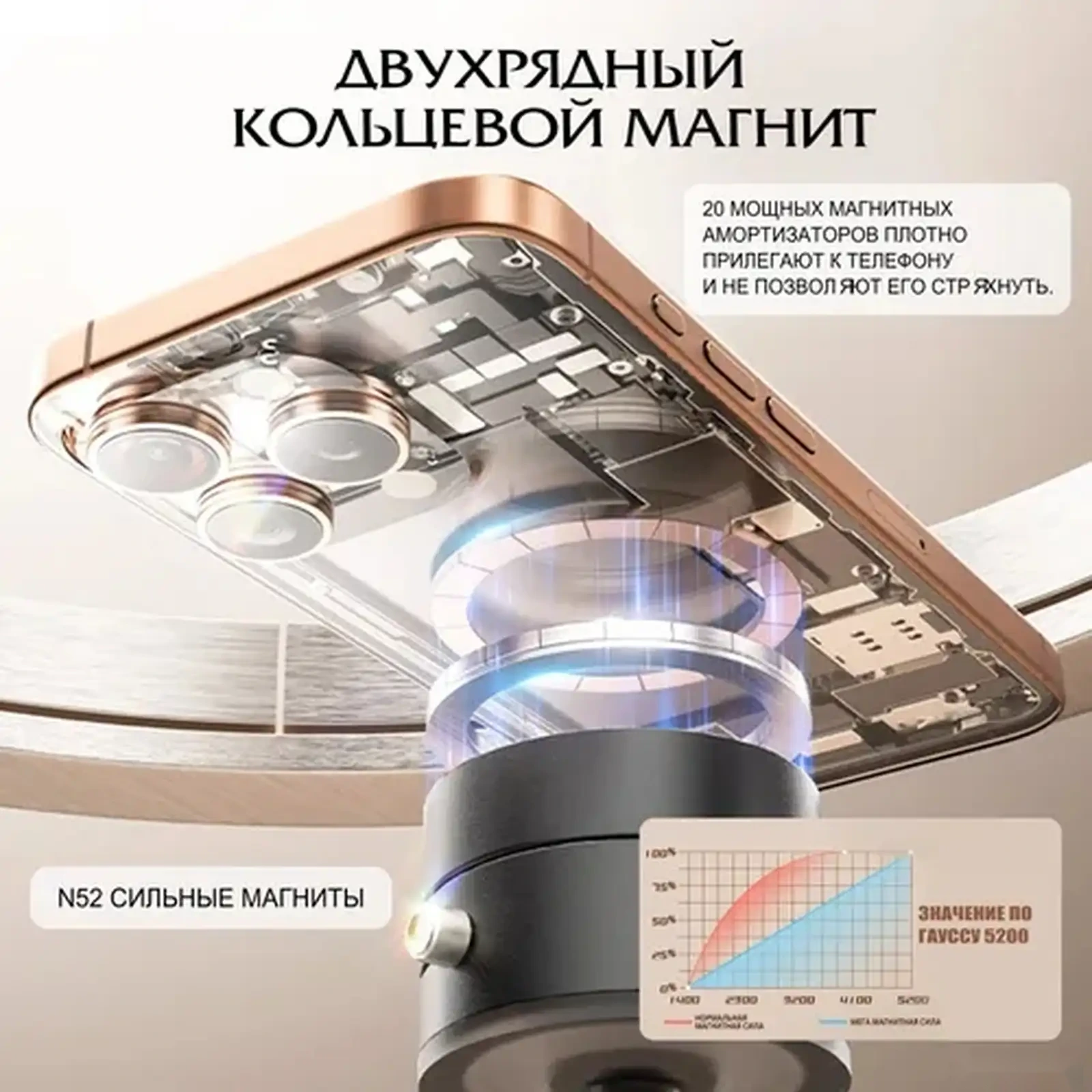 Вакуумный держатель для телефона — фото 6