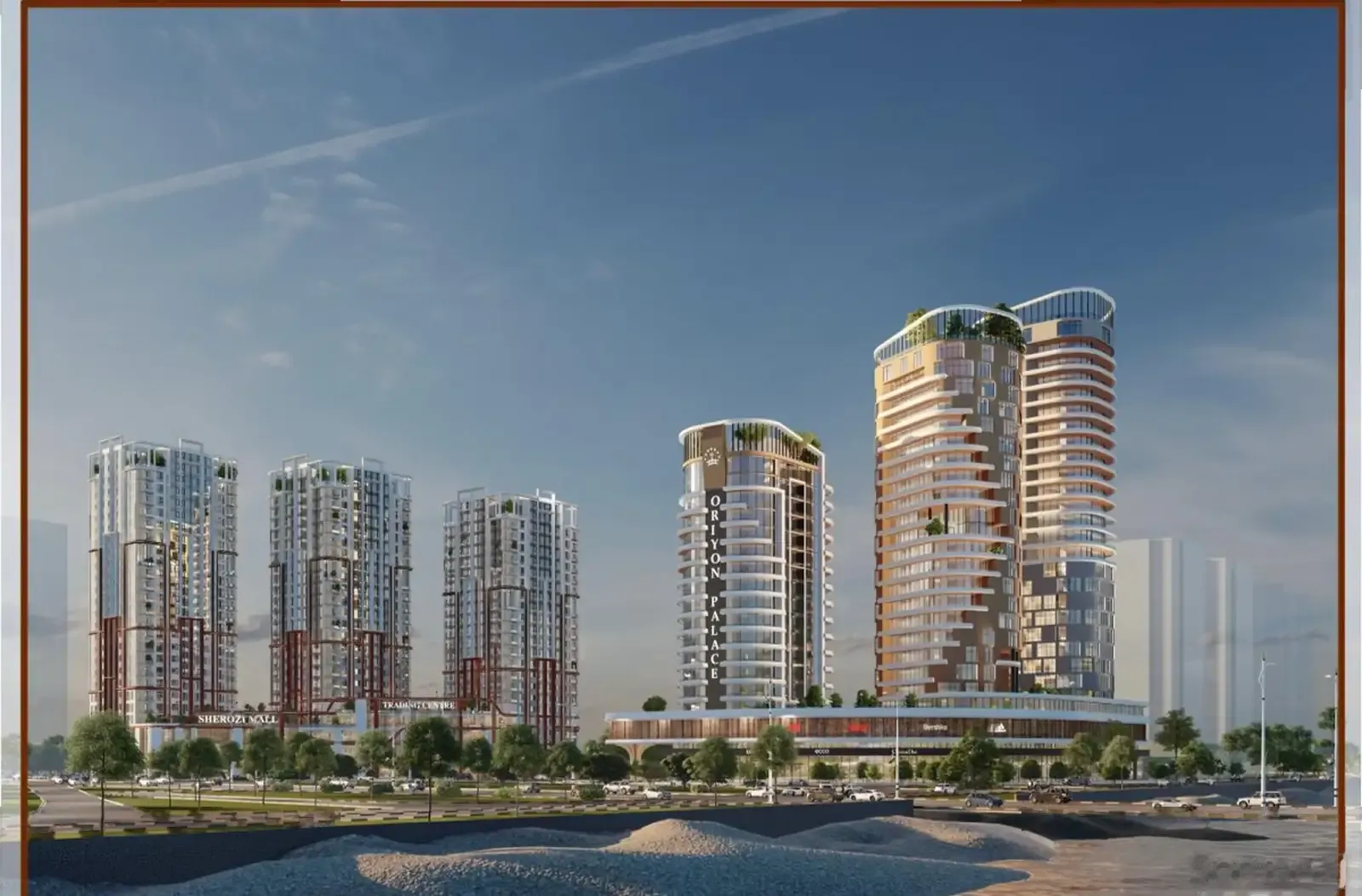 3-комн. квартира, 16 этаж, 124 м², Ресторан Сим-Сим