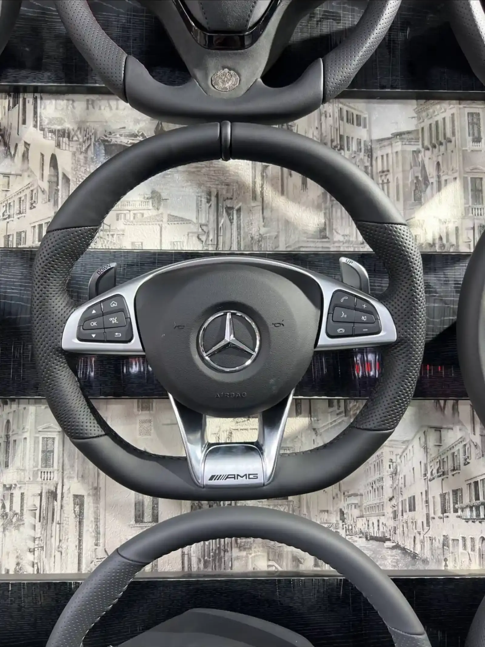 Руль от Mercedes-benz
