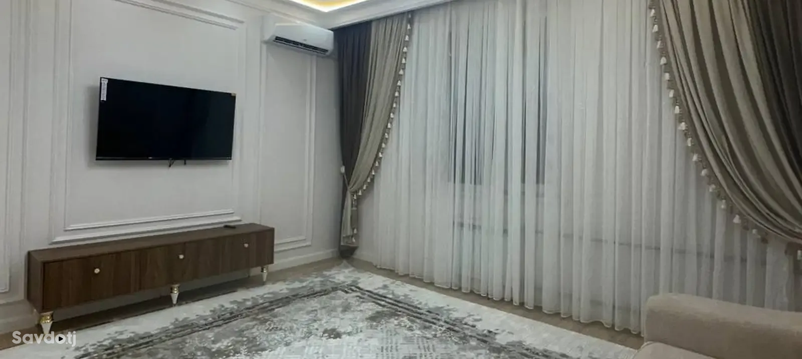 2-комн. квартира, 16 этаж, 70 м², И.Сомони Славянский университет — фото 5