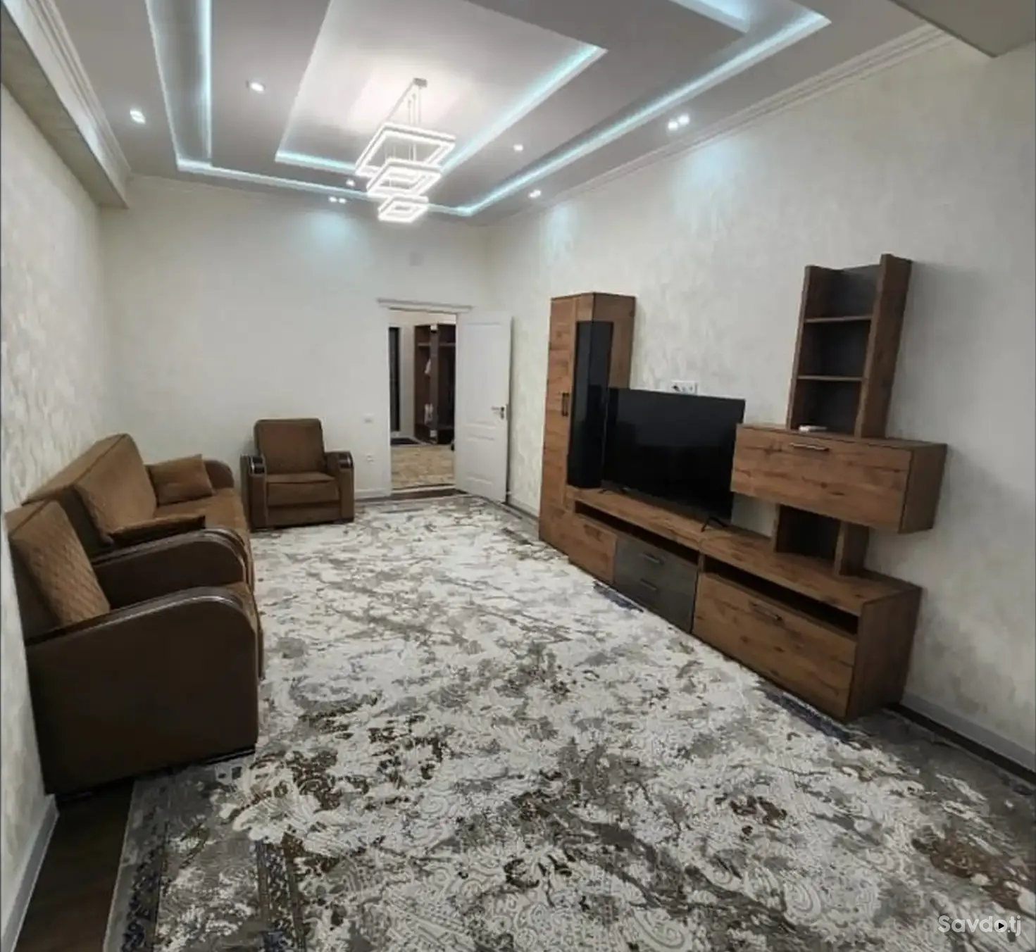 2-комн. квартира, 11 этаж, 78м², Сомони — фото 3