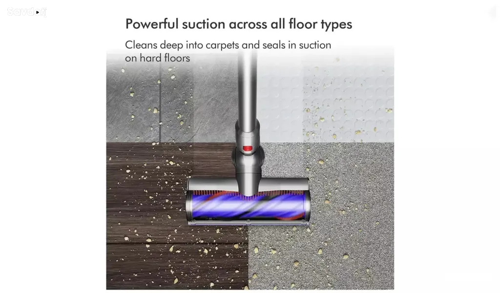 Беспроводной пылесос Dyson V8 Absolute Yellow/Nickel, UK Version