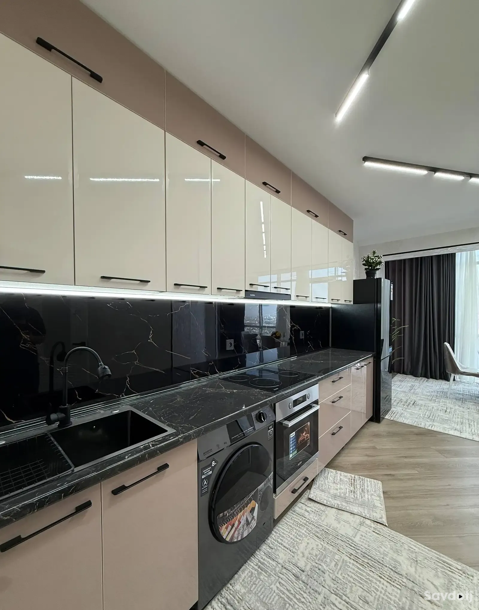 2-комн. квартира, 14 этаж, 89 м², сино — фото 7