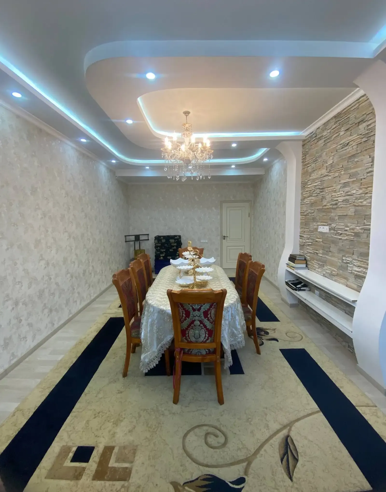 3-комн. квартира, 16 этаж, 144 м², Шохмансур Домпечати — фото 12