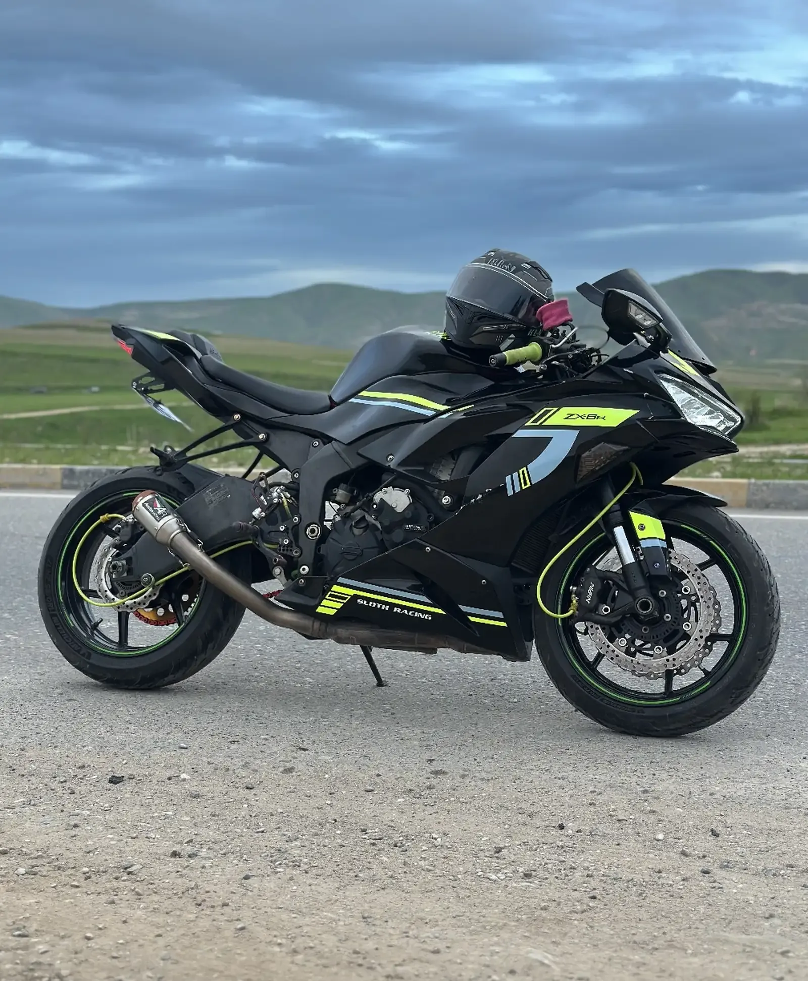 Мотоцикл Kawasaki Ninja Zx6r 636куб 2017