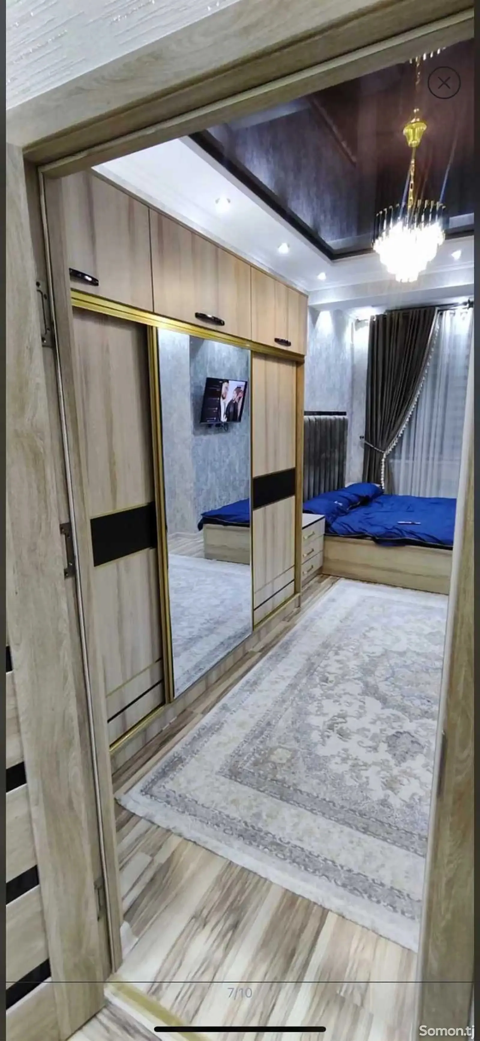 2-комн. квартира, 14 этаж, 78м², Голубой экран — фото 2