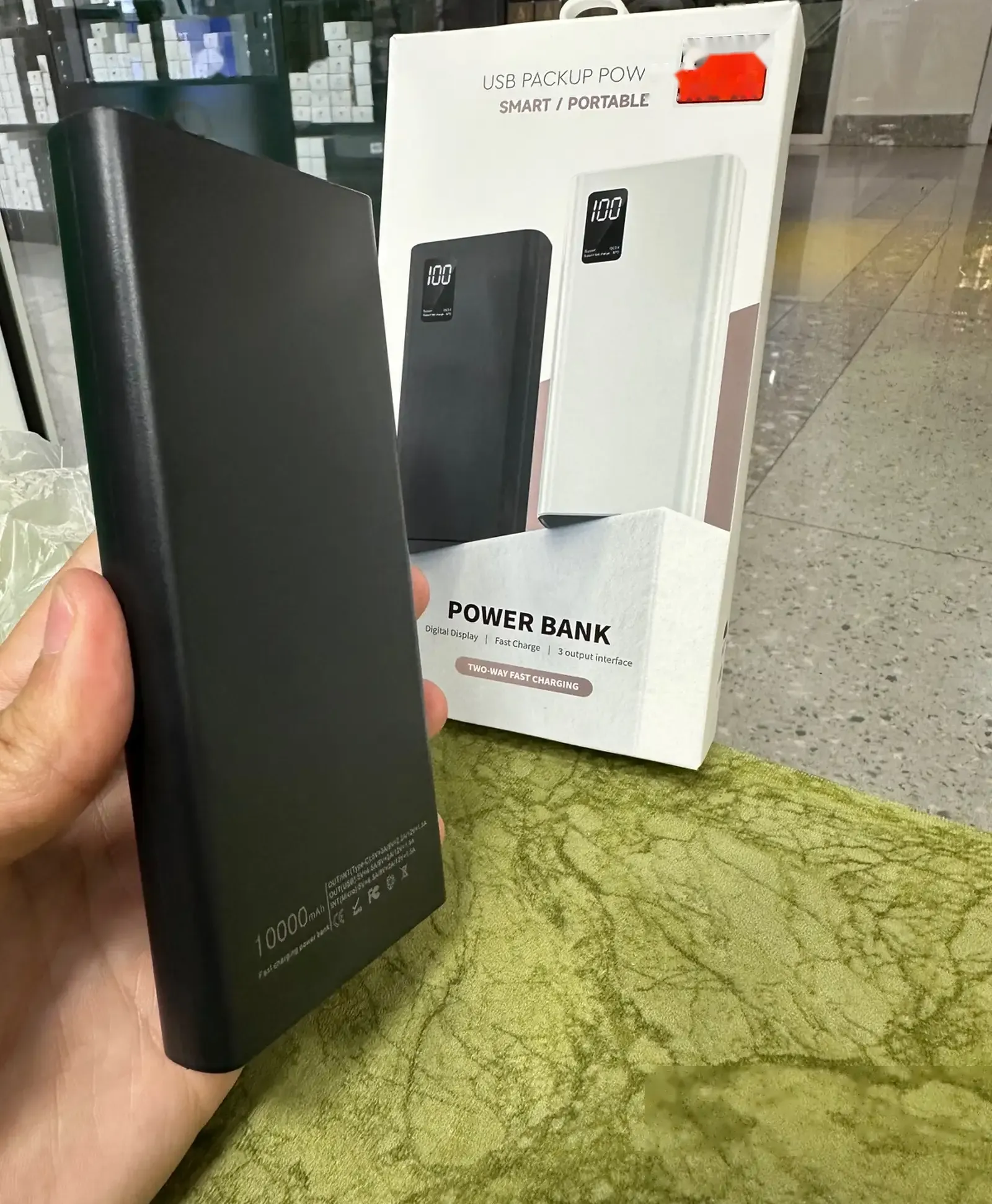 Внешний аккумулятор Mars Powerbank 10000 mah 22w