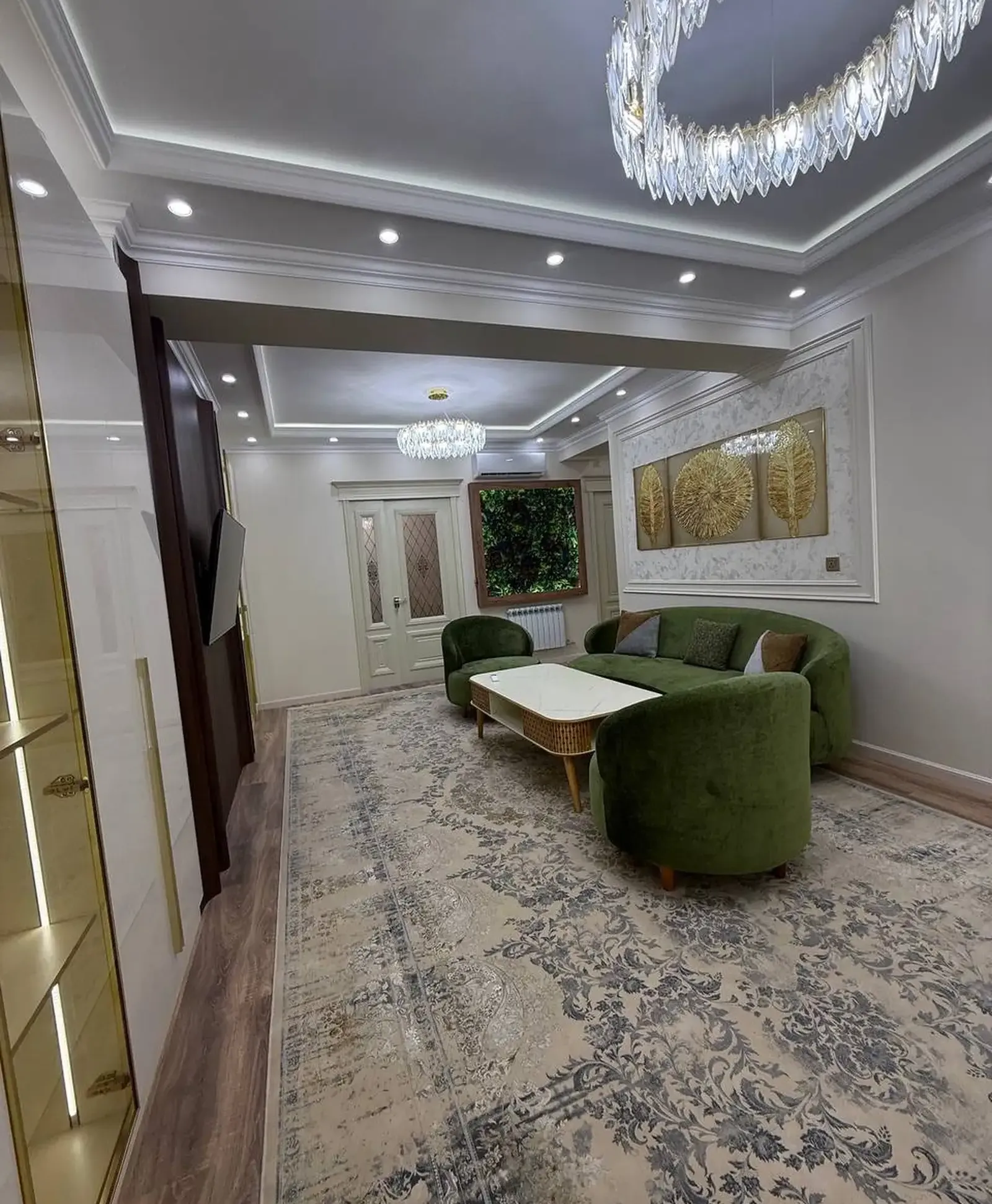3-комн. квартира, 8 этаж, 131 м², Бустон Сити — фото 2